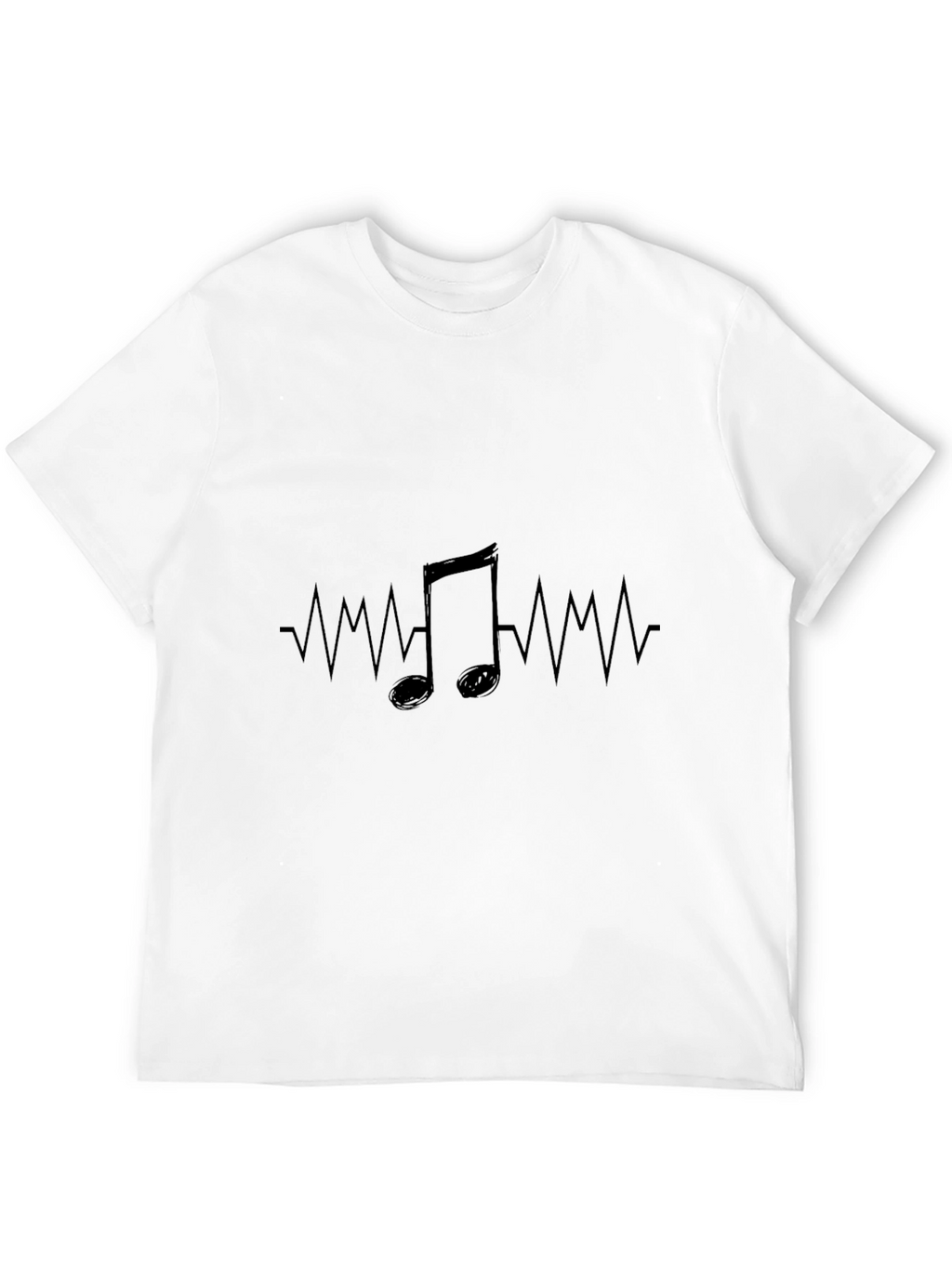 Musical Heartbeat T-Shirt - Rhythm of Life Tee