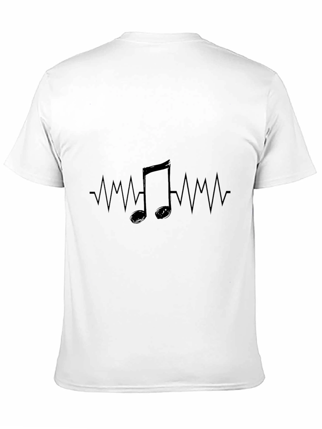Musical Heartbeat T-Shirt - Rhythm of Life Tee