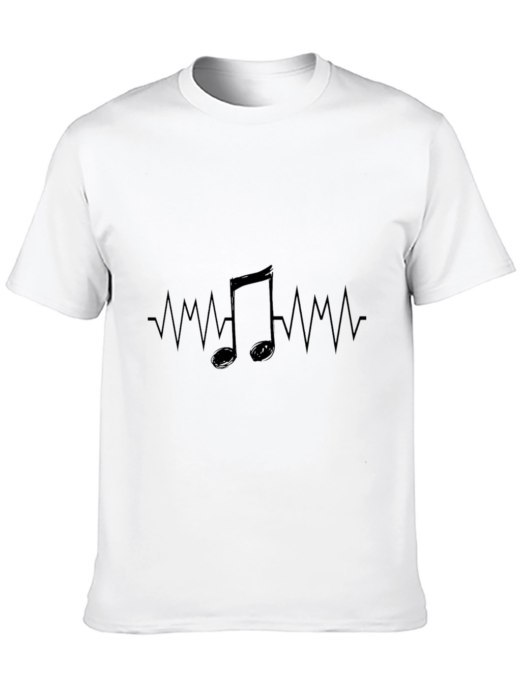 Musical Heartbeat T-Shirt - Rhythm of Life Tee