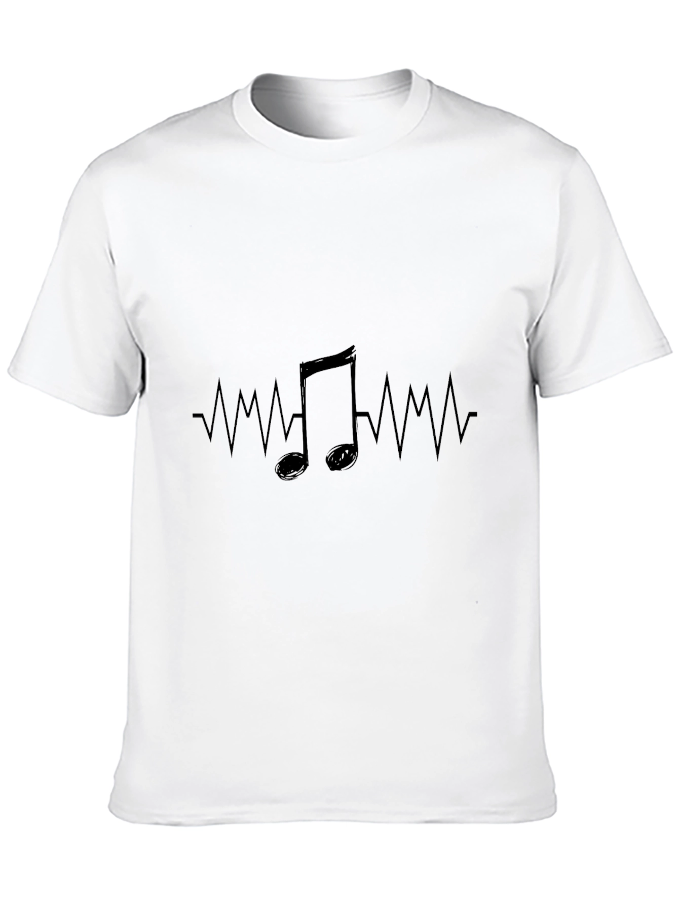 Musical Heartbeat T-Shirt - Rhythm of Life Tee