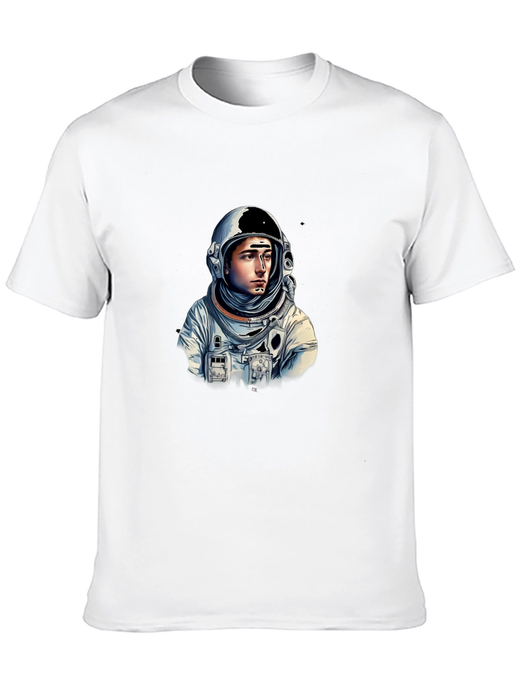 Astronaut Graphic Tee - Stylish Space Explorer Design