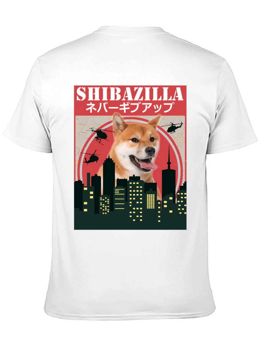 Shibazilla T-Shirt - Doge Meme Tee