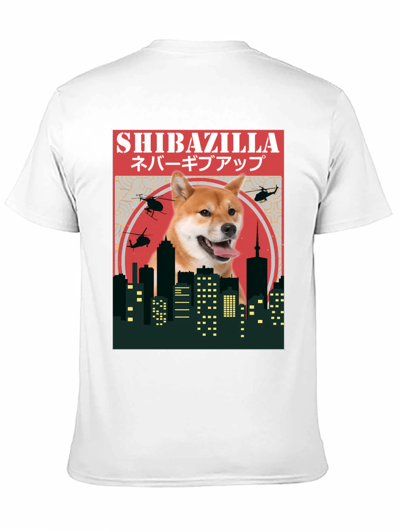 Shibazilla T-Shirt - Doge Meme Tee