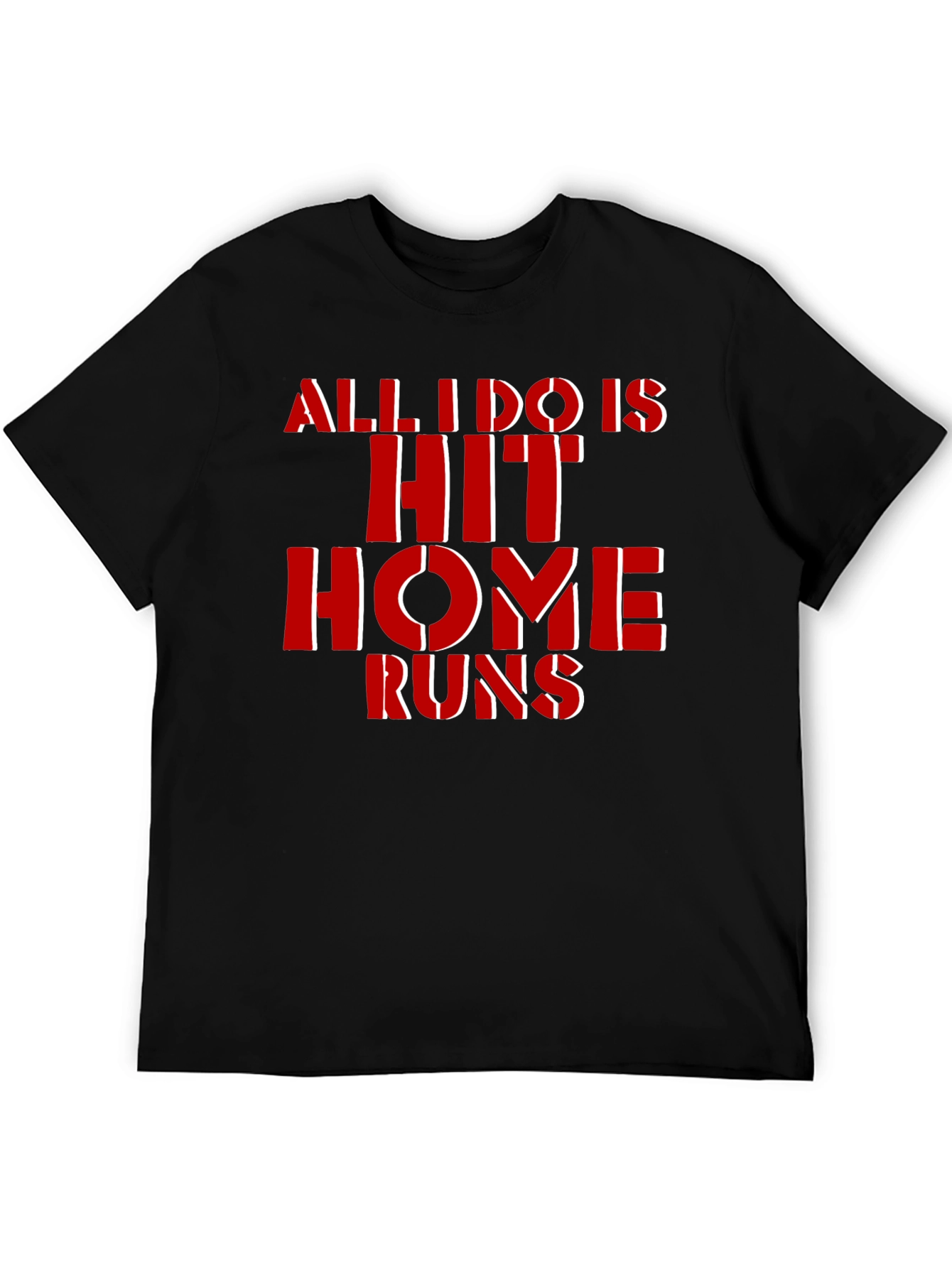 Hit Home Runs T-Shirt - Baseball Fan Tee