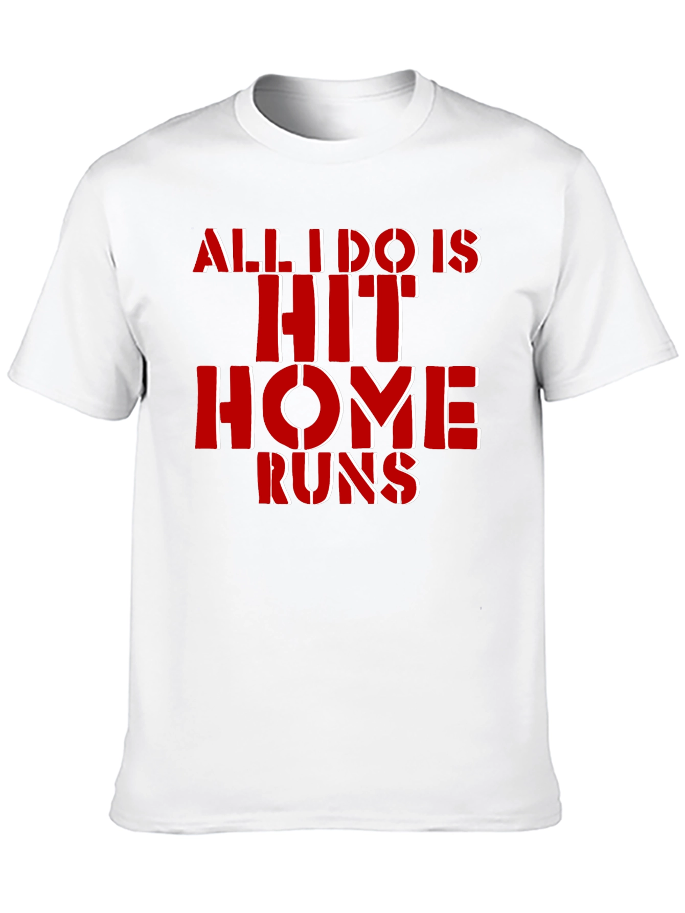 Hit Home Runs T-Shirt - Baseball Fan Tee