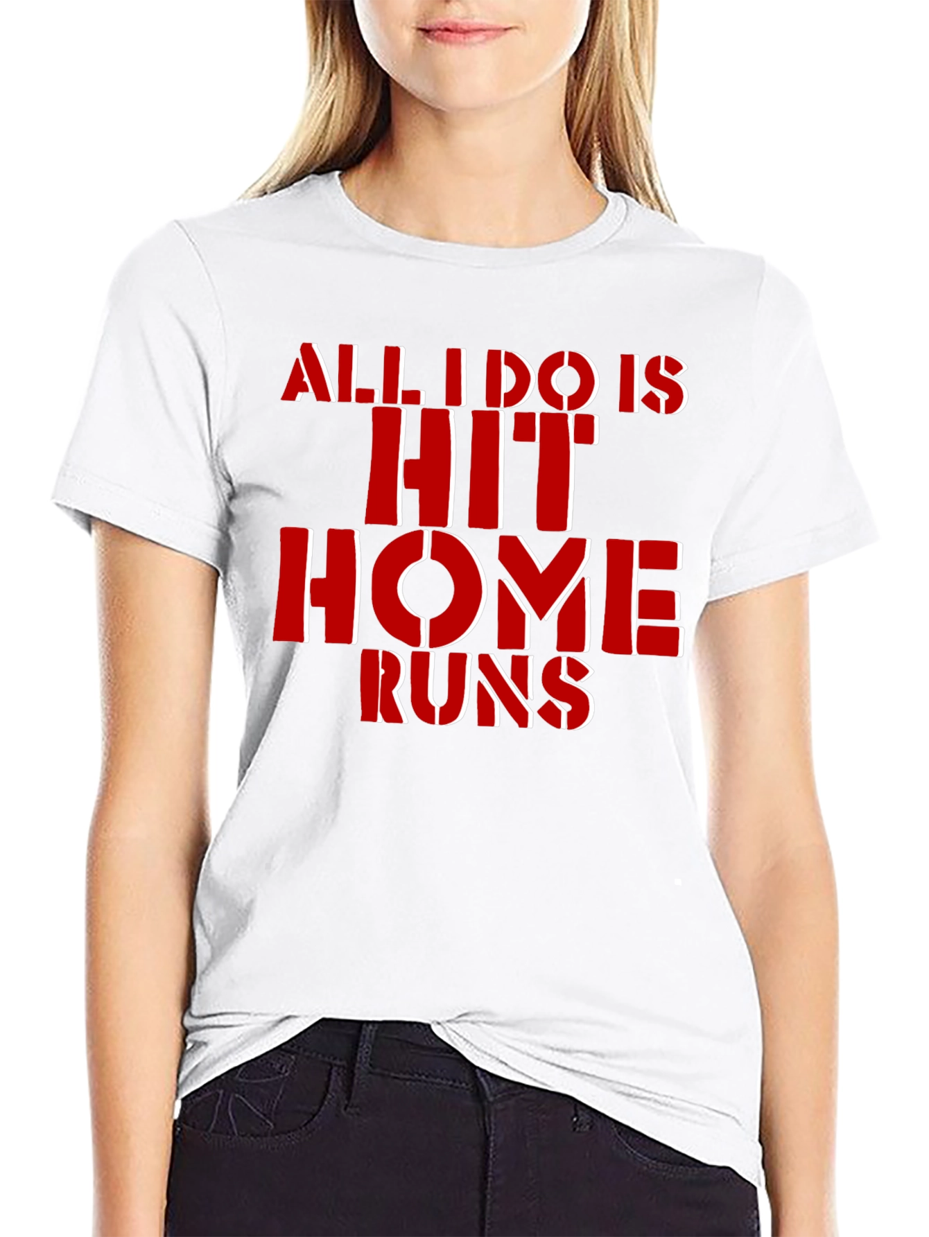 Hit Home Runs T-Shirt - Baseball Fan Tee
