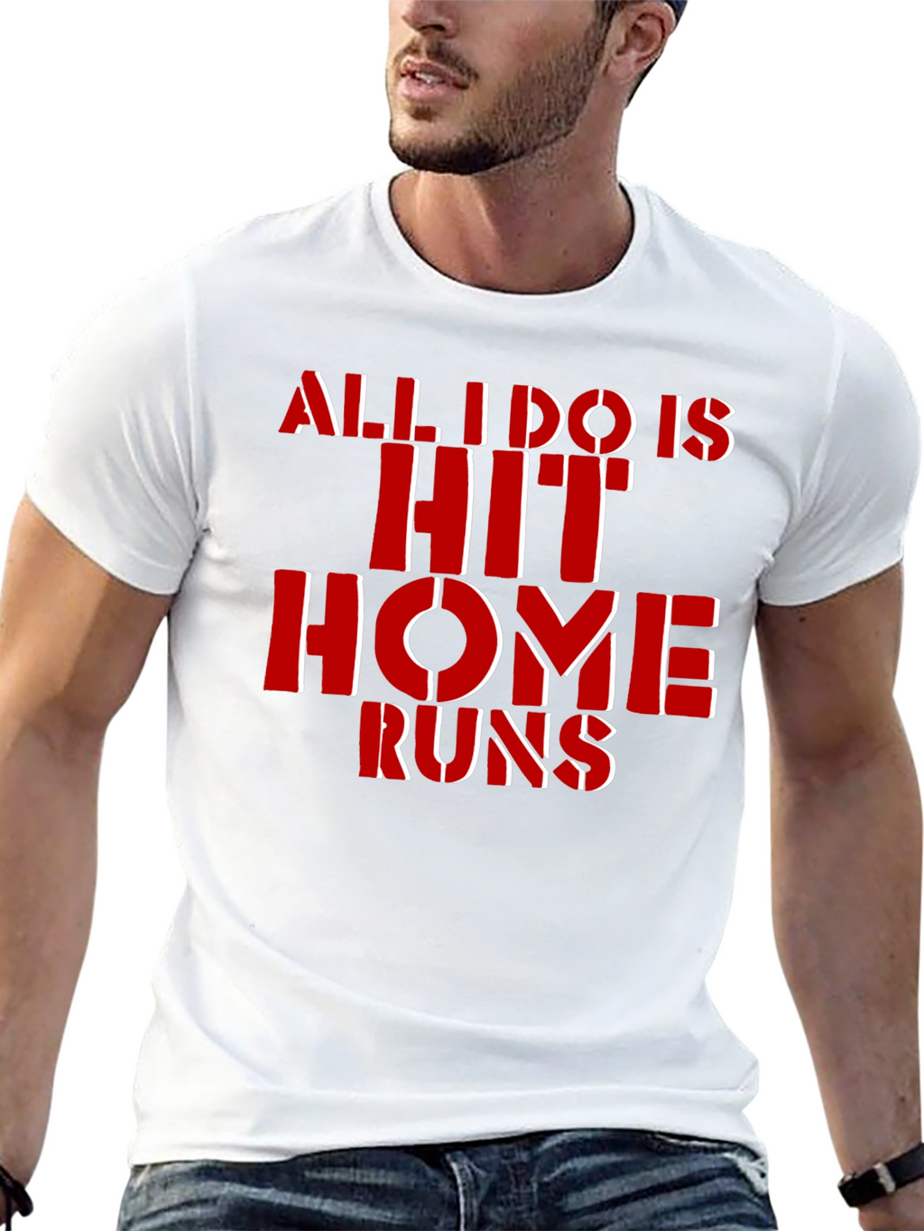 Hit Home Runs T-Shirt - Baseball Fan Tee