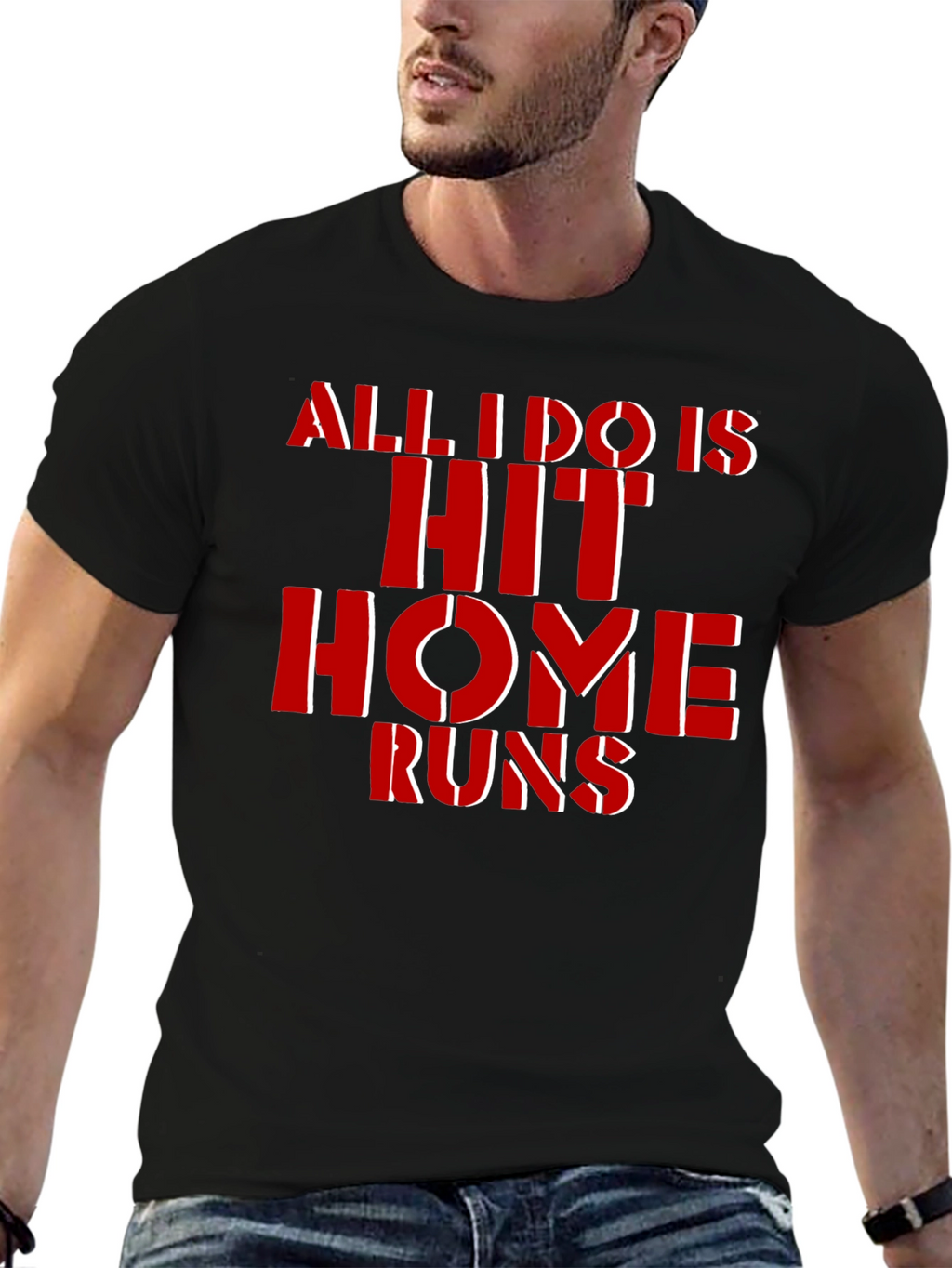 Hit Home Runs T-Shirt - Baseball Fan Tee