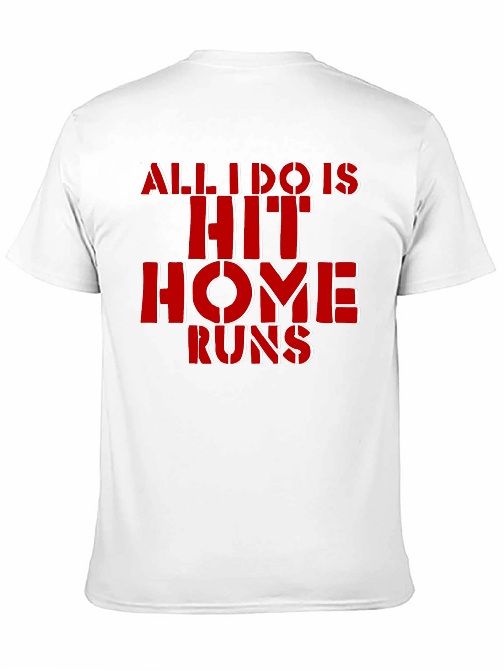 Hit Home Runs T-Shirt - Baseball Fan Tee