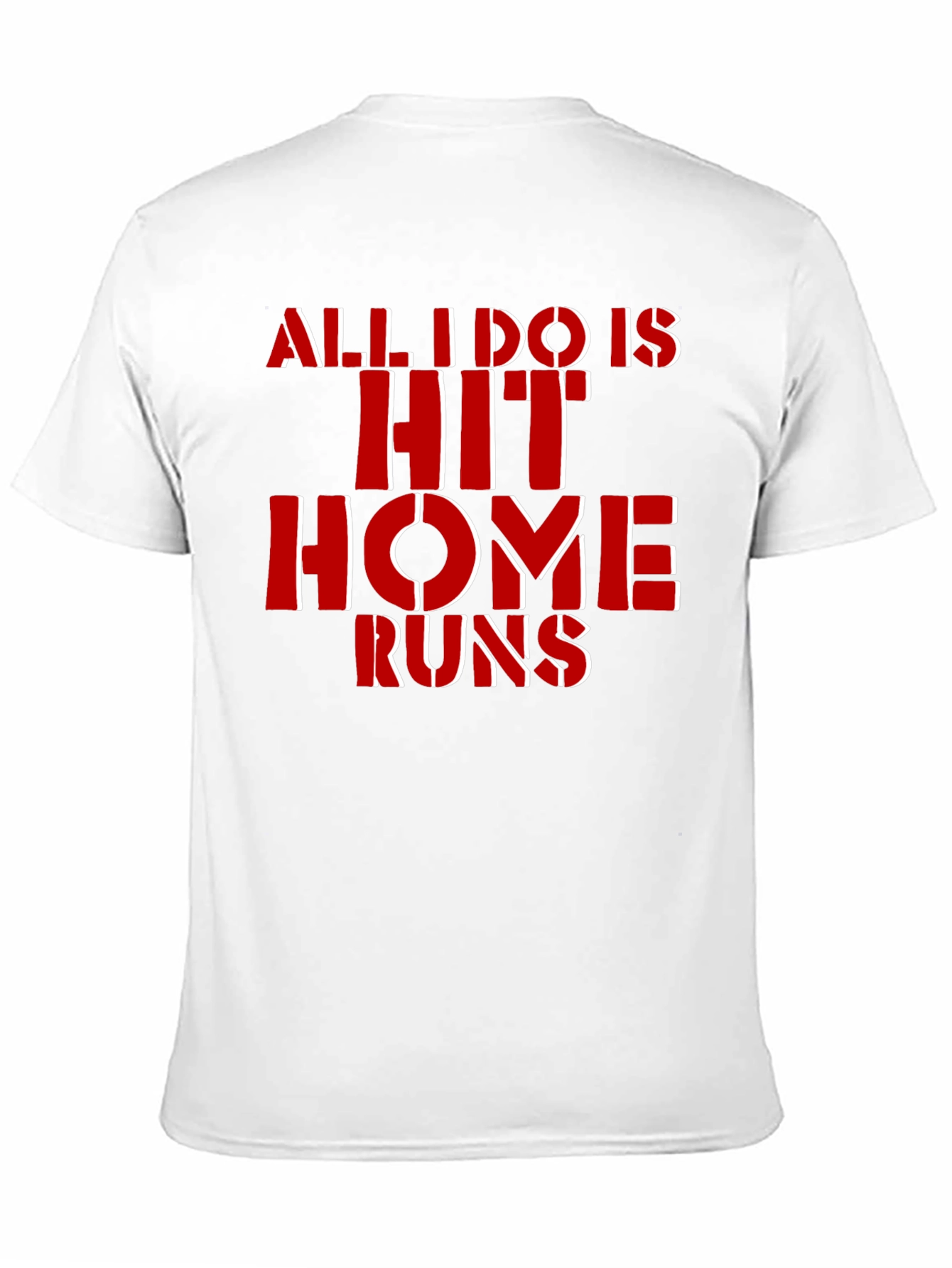 Hit Home Runs T-Shirt - Baseball Fan Tee