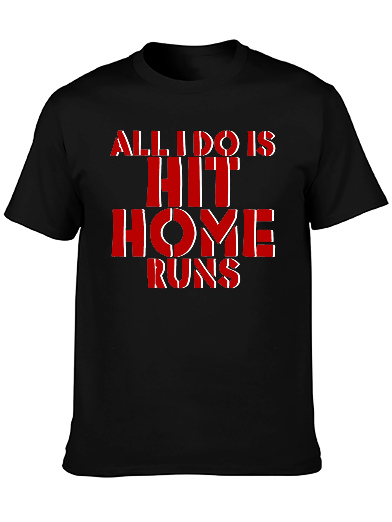 Hit Home Runs T-Shirt - Baseball Fan Tee