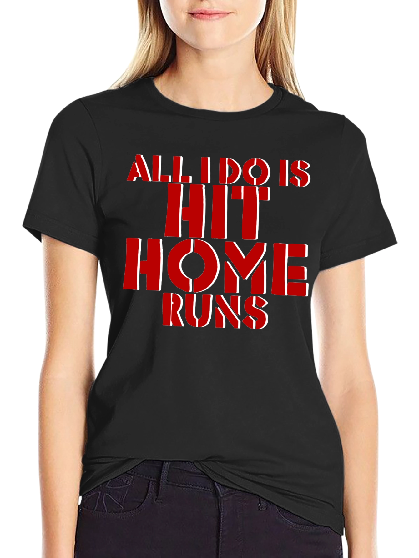 Hit Home Runs T-Shirt - Baseball Fan Tee