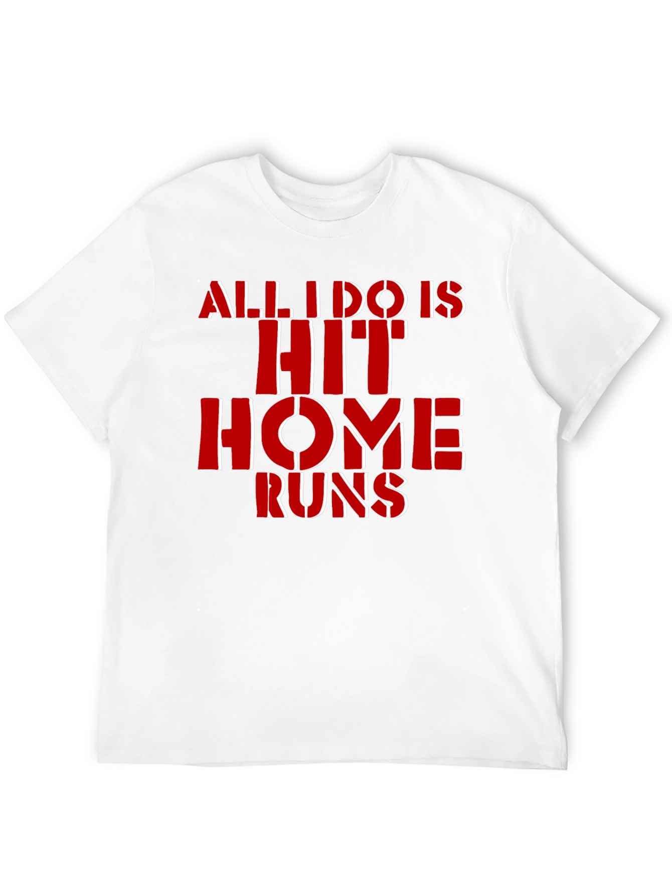 Hit Home Runs T-Shirt - Baseball Fan Tee