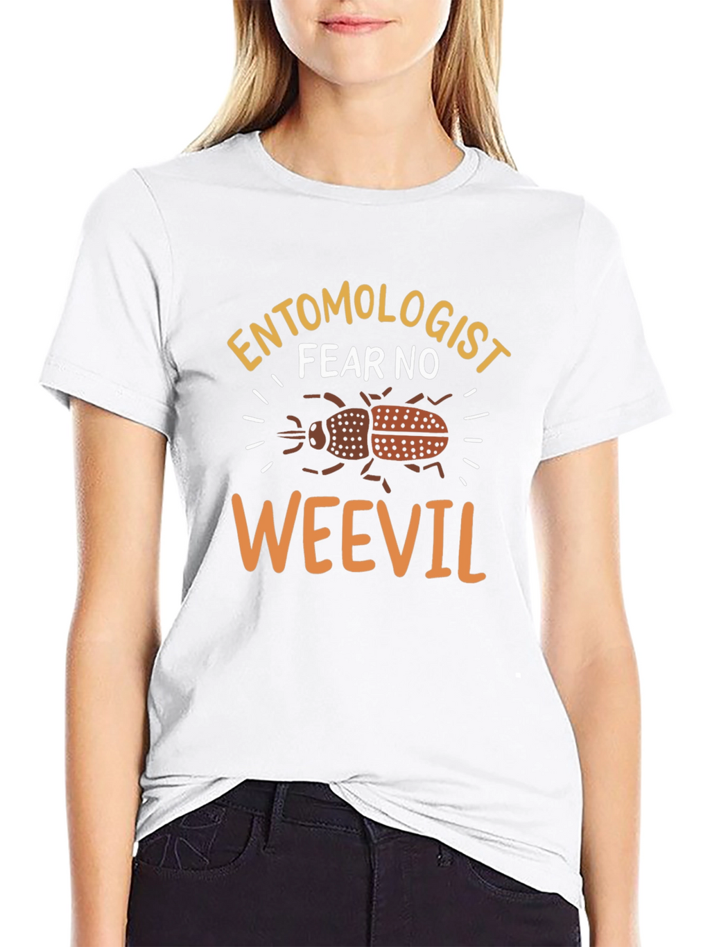 Entomologist Fear No Weevil Graphic T-Shirt