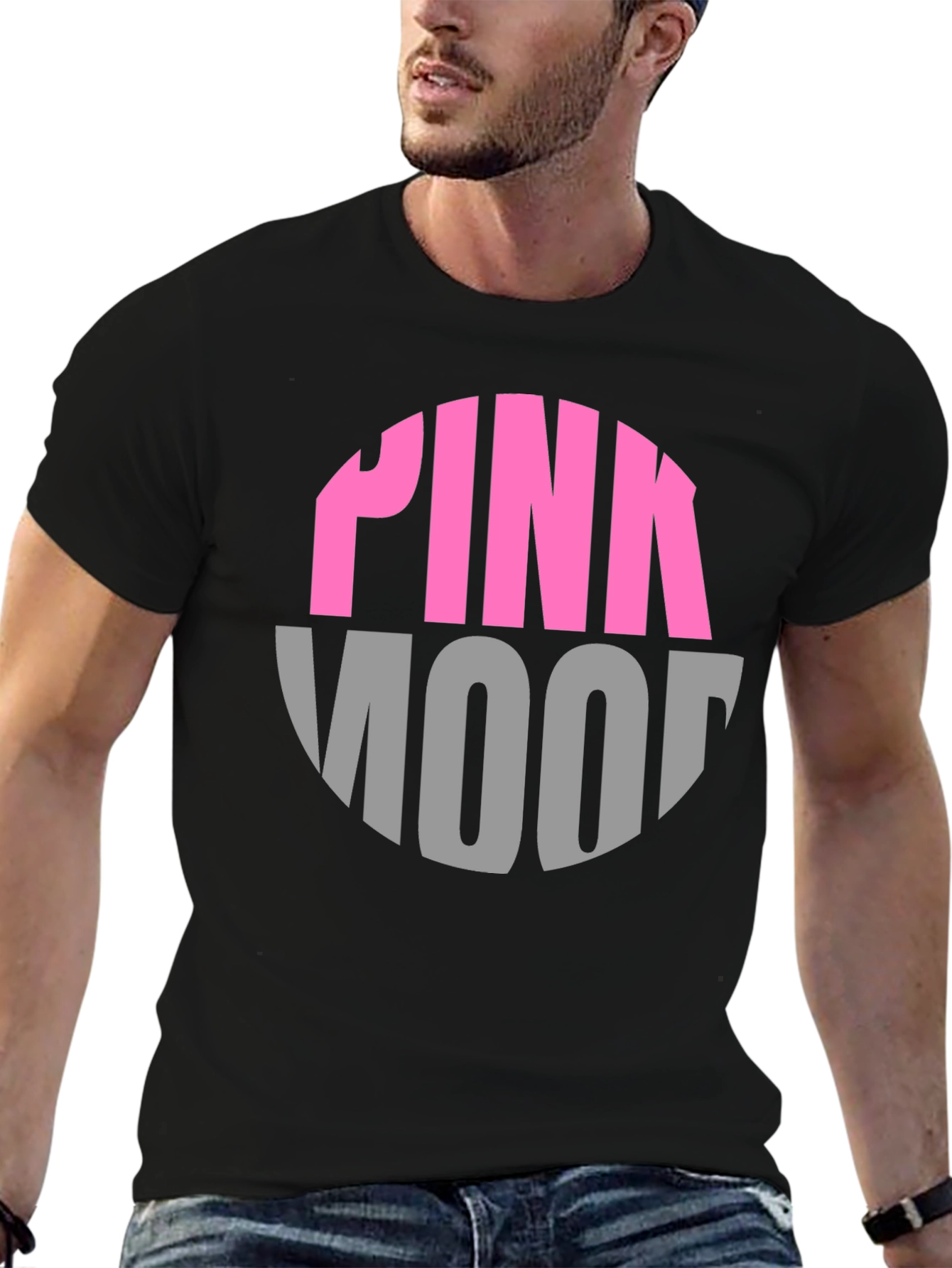Pink Mood Graphic Tee - Stylish Comfort