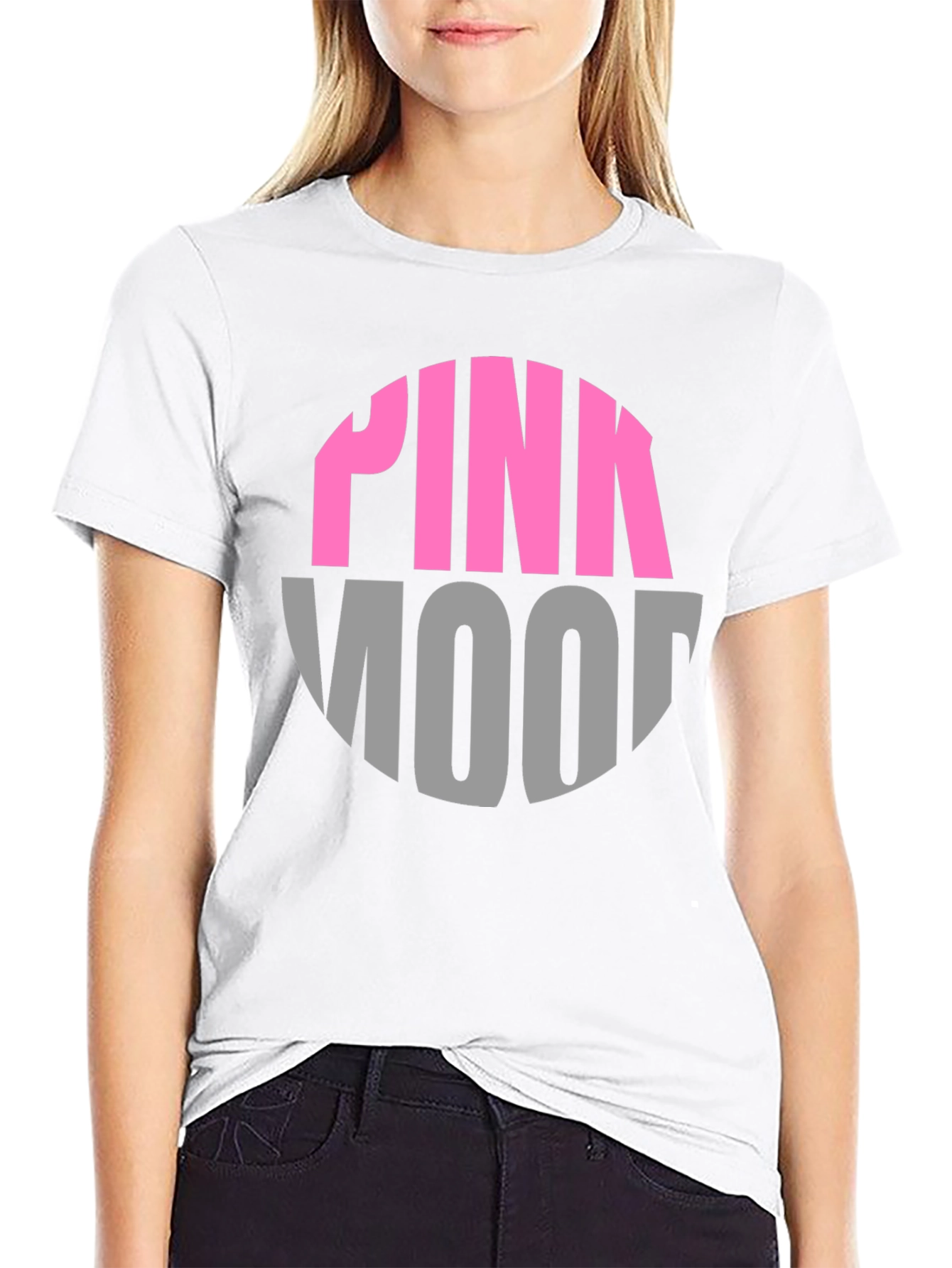 Pink Mood Graphic Tee - Stylish Comfort
