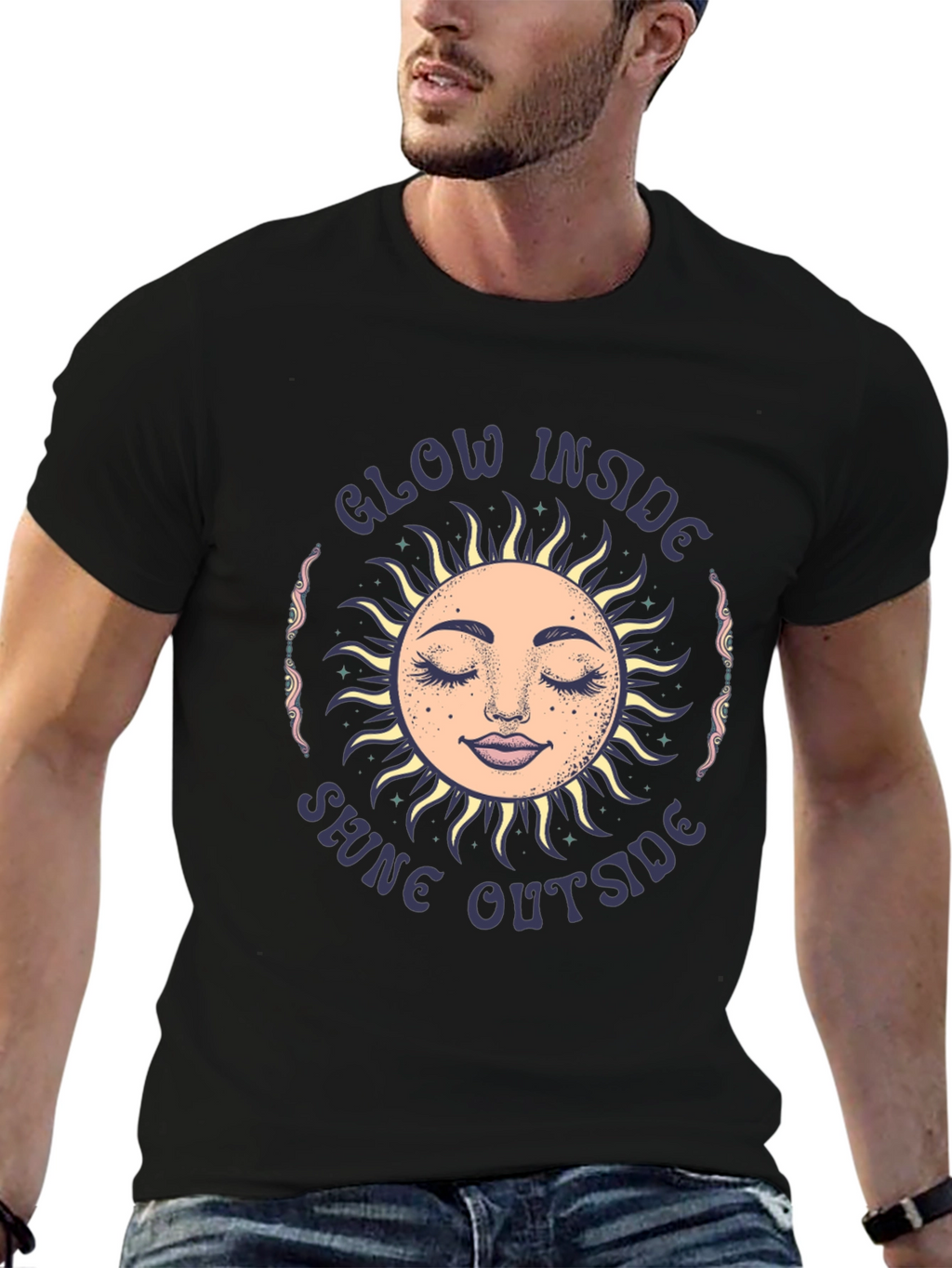 Glow Inside Shine Outside Graphic Tee