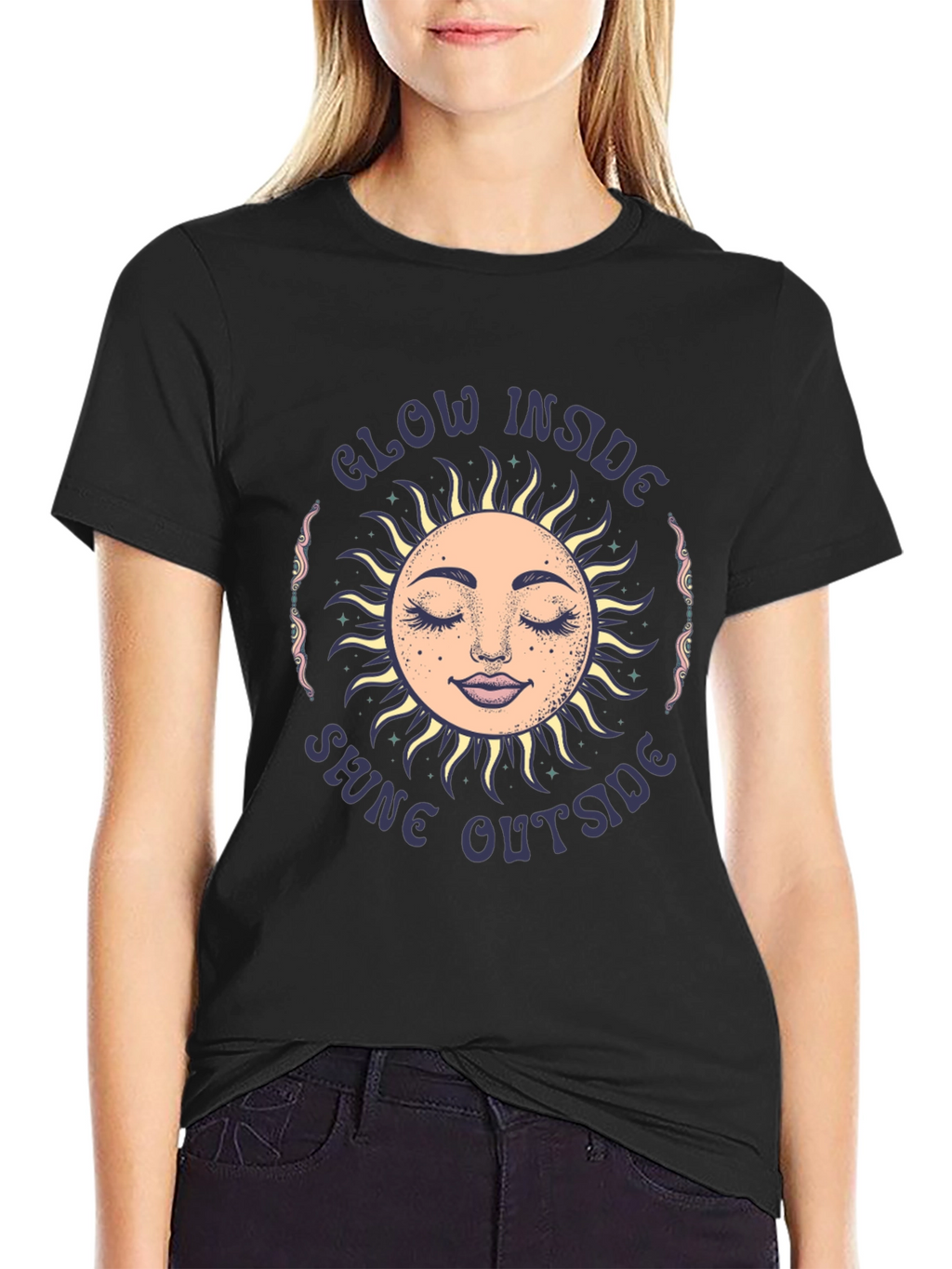 Glow Inside Shine Outside Graphic Tee
