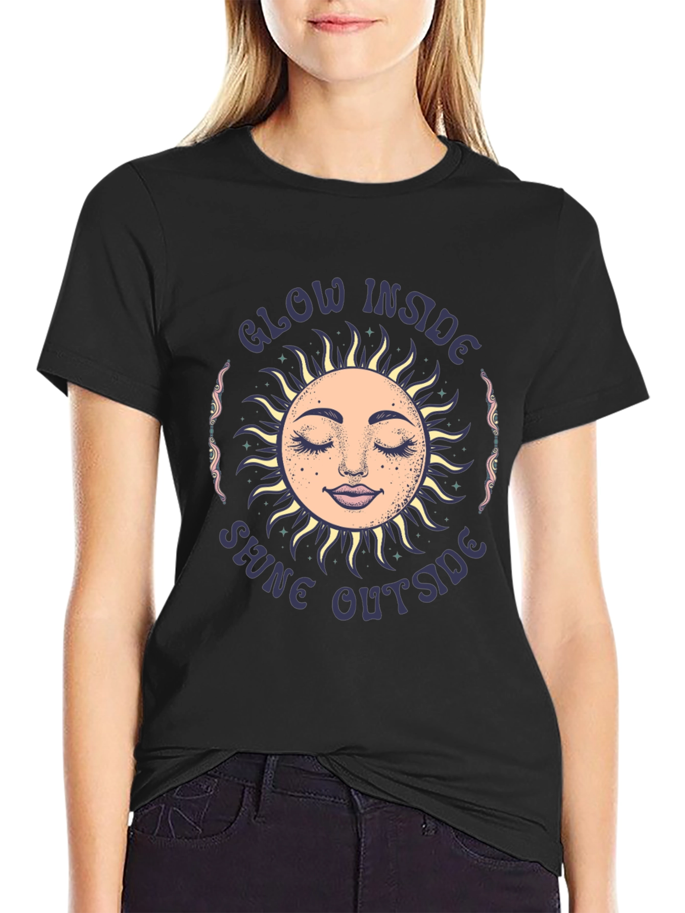Glow Inside Shine Outside Graphic Tee