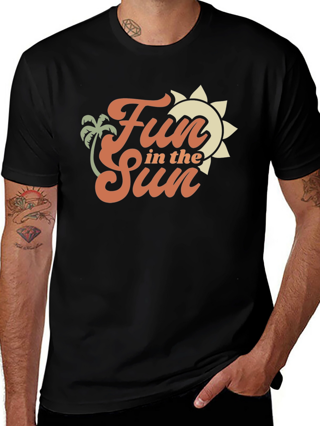 Fun in the Sun Retro Graphic Tee