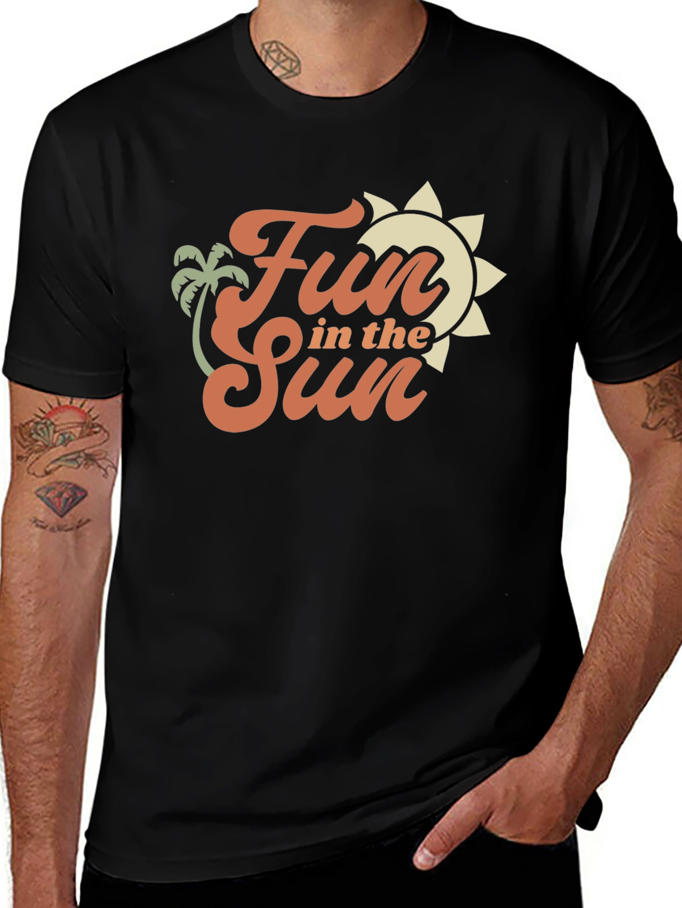 Fun in the Sun Retro Graphic Tee