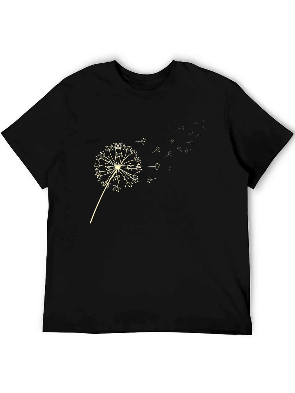 Black Dandelion Graphic Tee