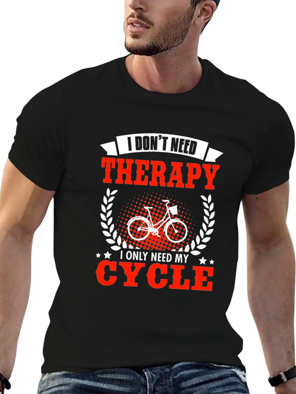 Cycling Therapy T-Shirt - Need My Cycle