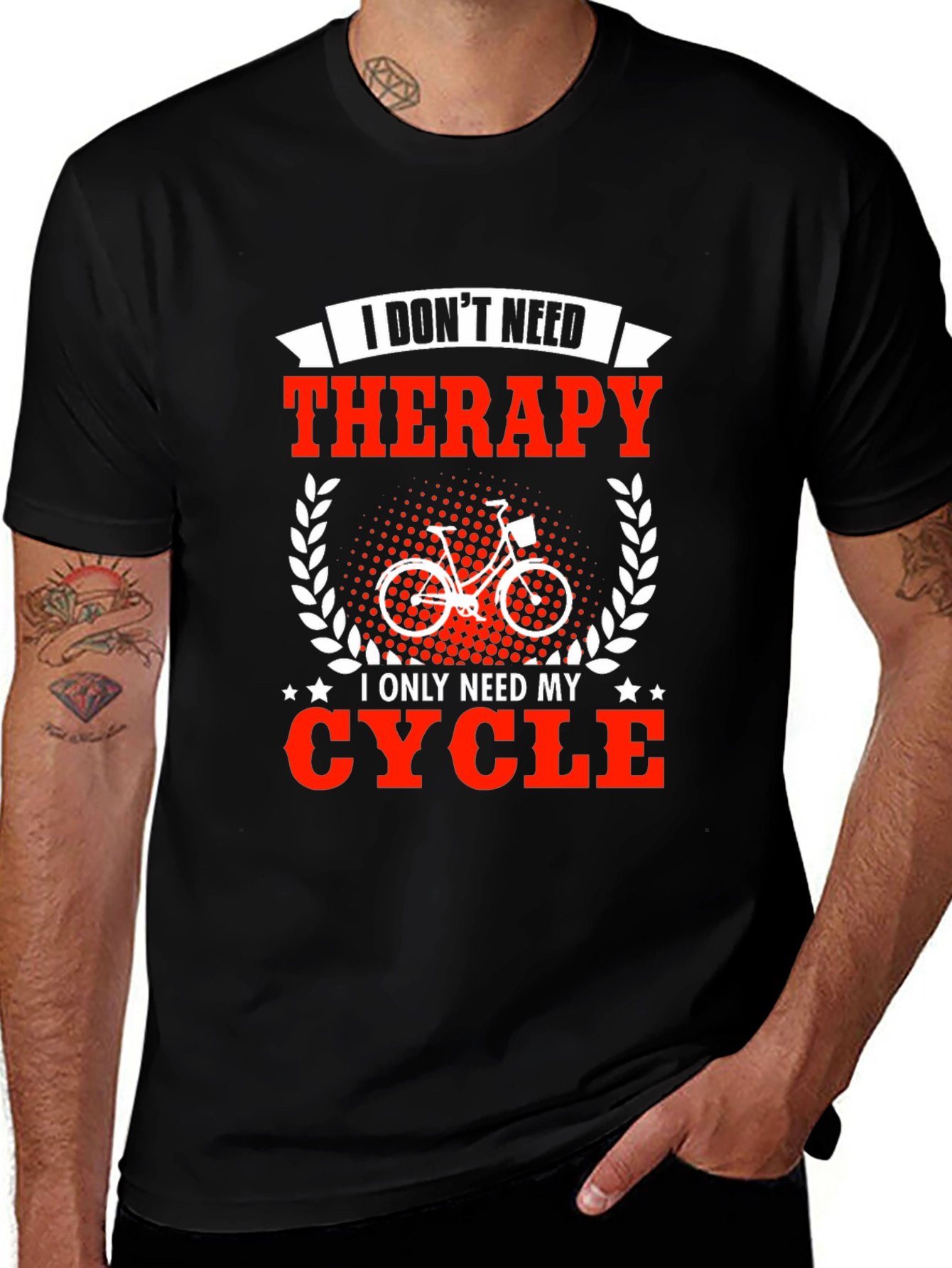 Cycling Therapy T-Shirt - Need My Cycle