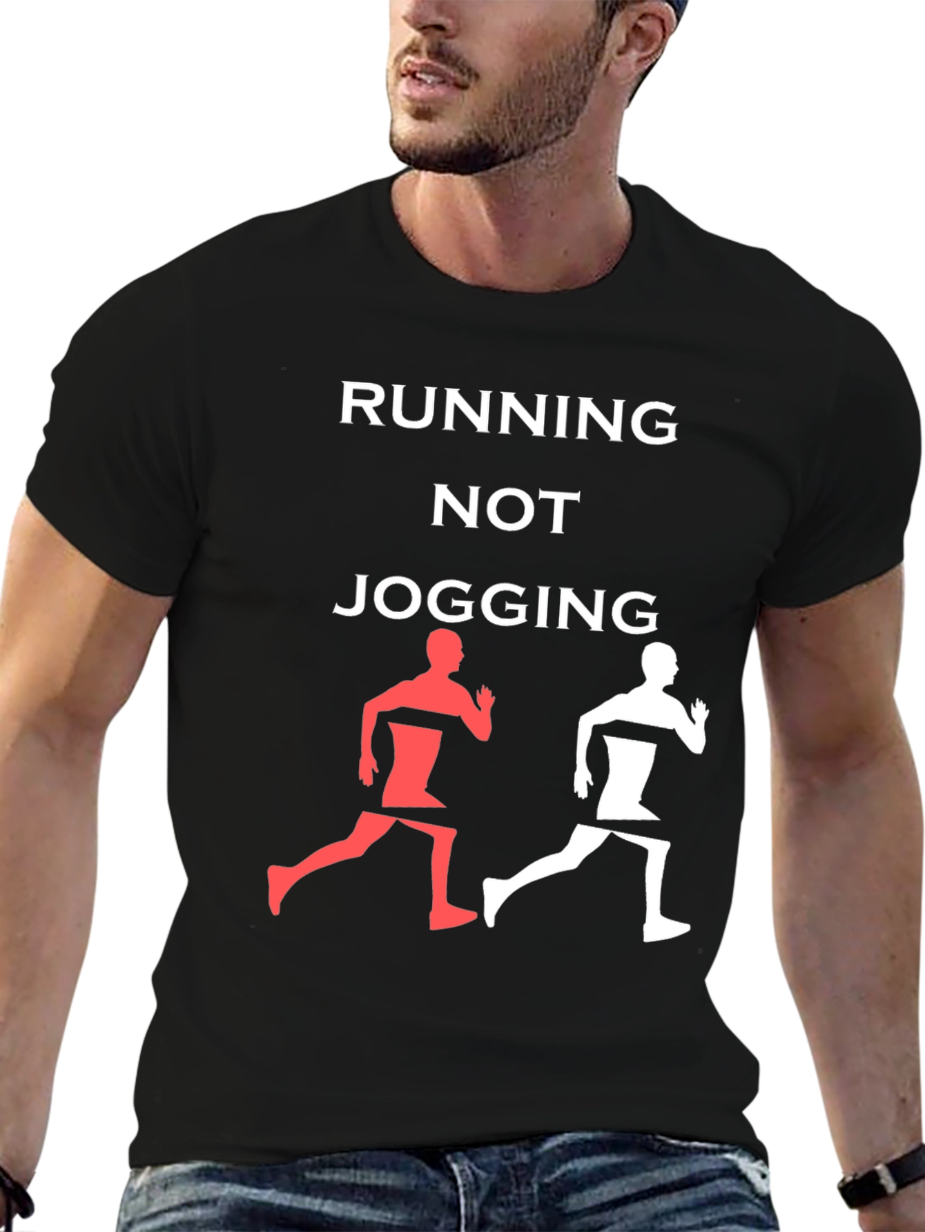 Running Not Jogging Graphic Tee