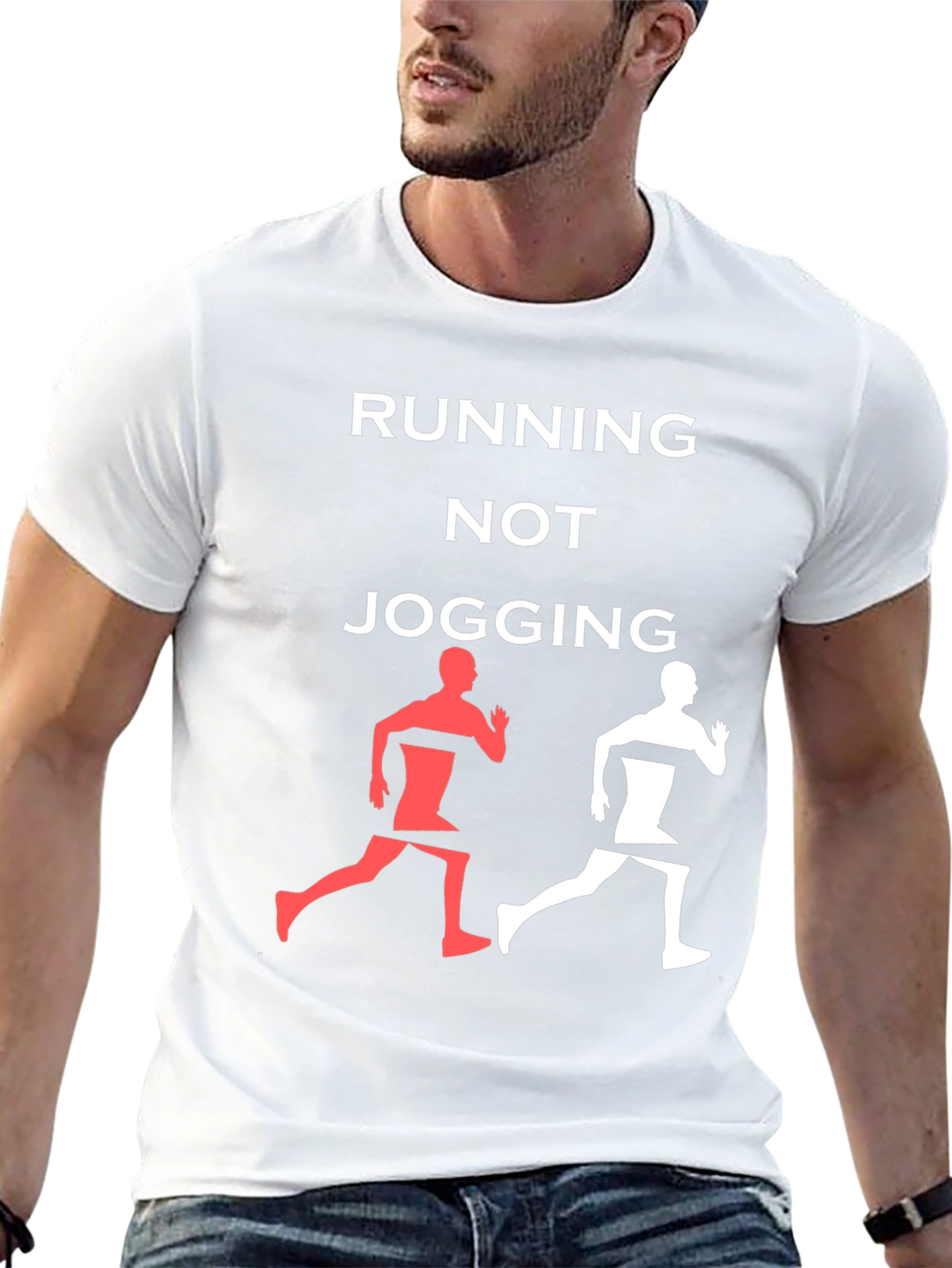 Running Not Jogging Graphic Tee