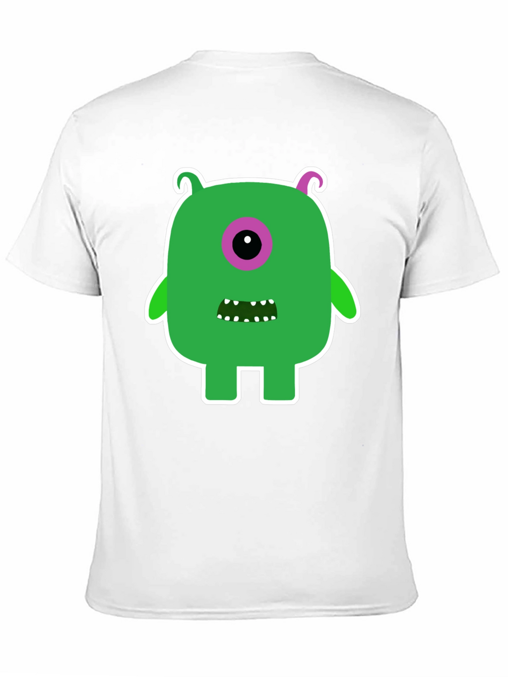 Monster Graphic Tee -  Funky One-Eyed Character