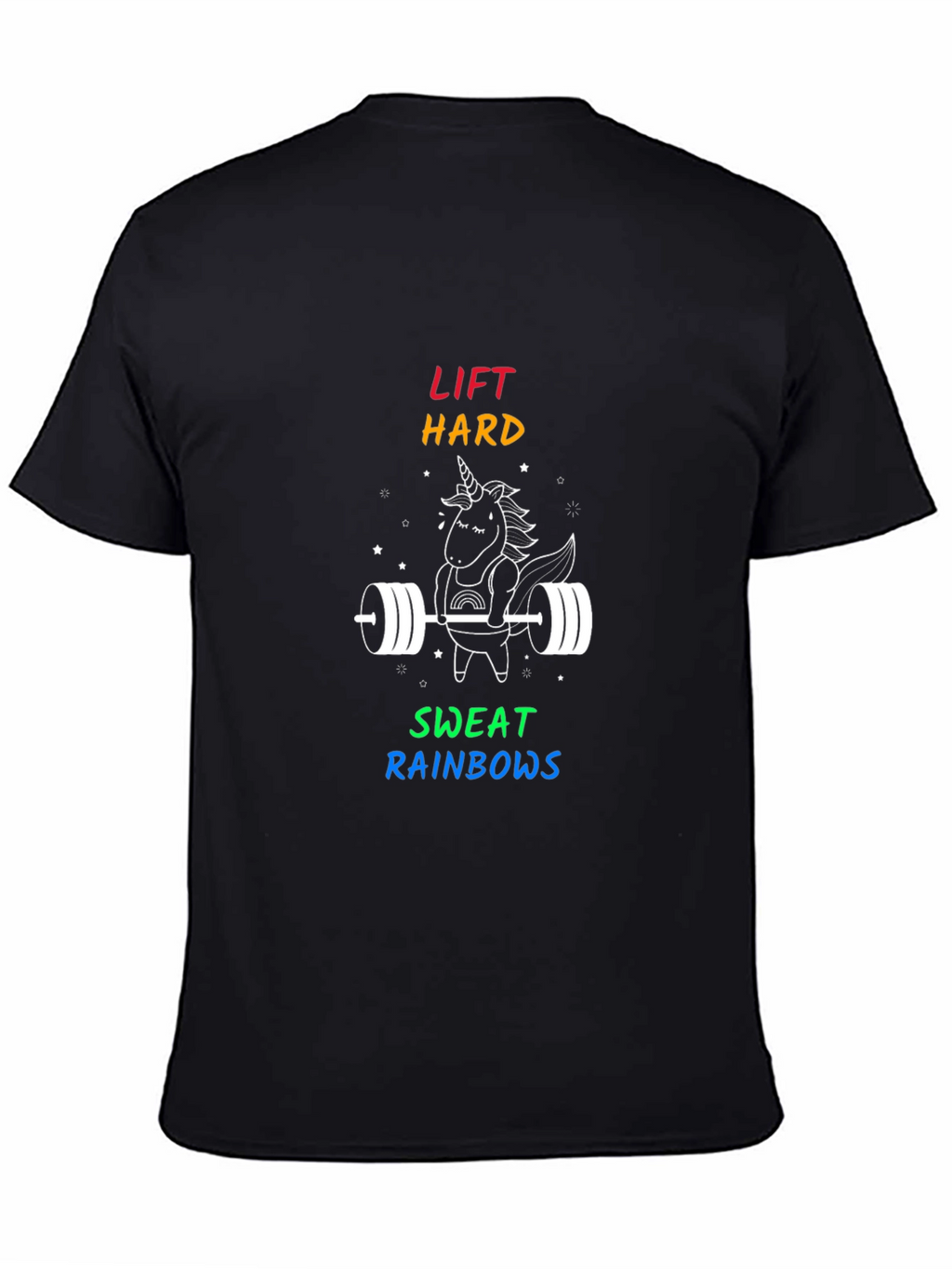 Lift Hard Sweat Rainbows T-Shirt