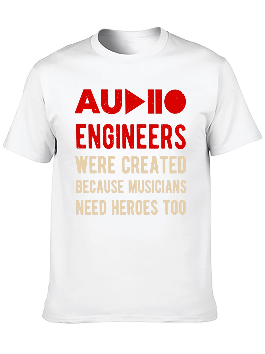 Audio Engineers Hero T-Shirt