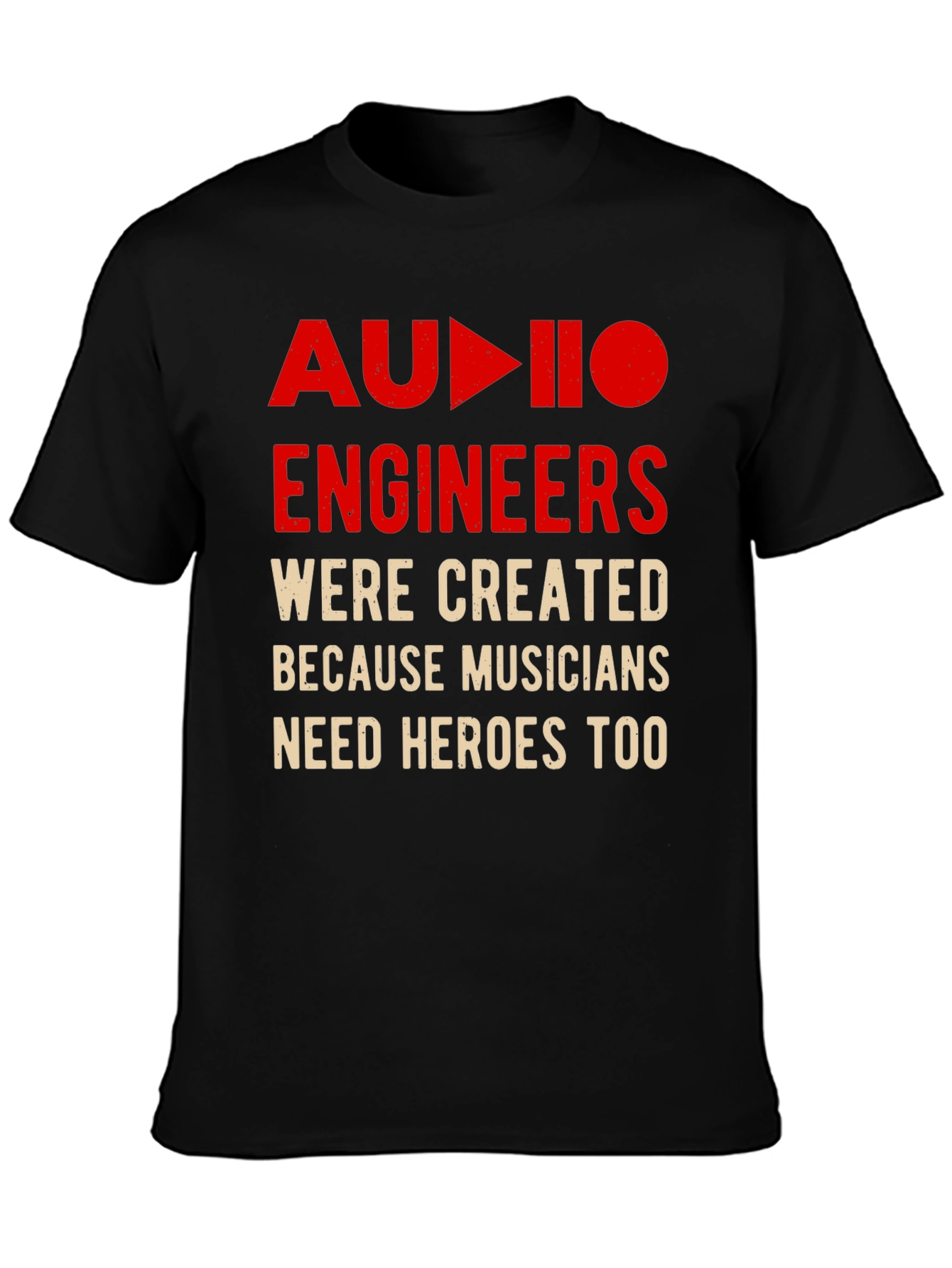 Audio Engineers Hero T-Shirt