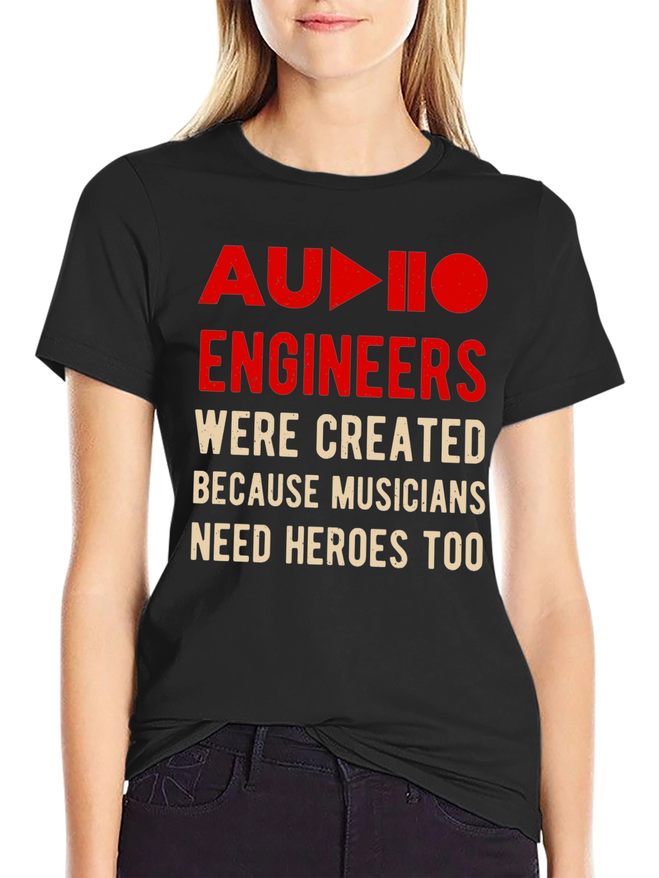Audio Engineers Hero T-Shirt