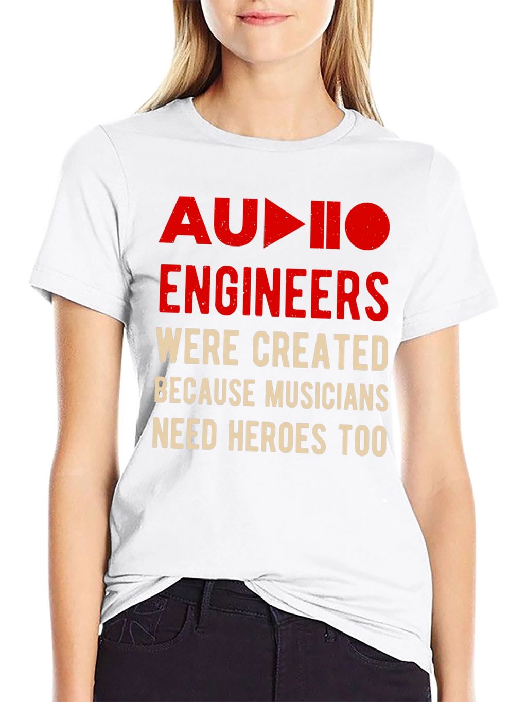 Audio Engineers Hero T-Shirt