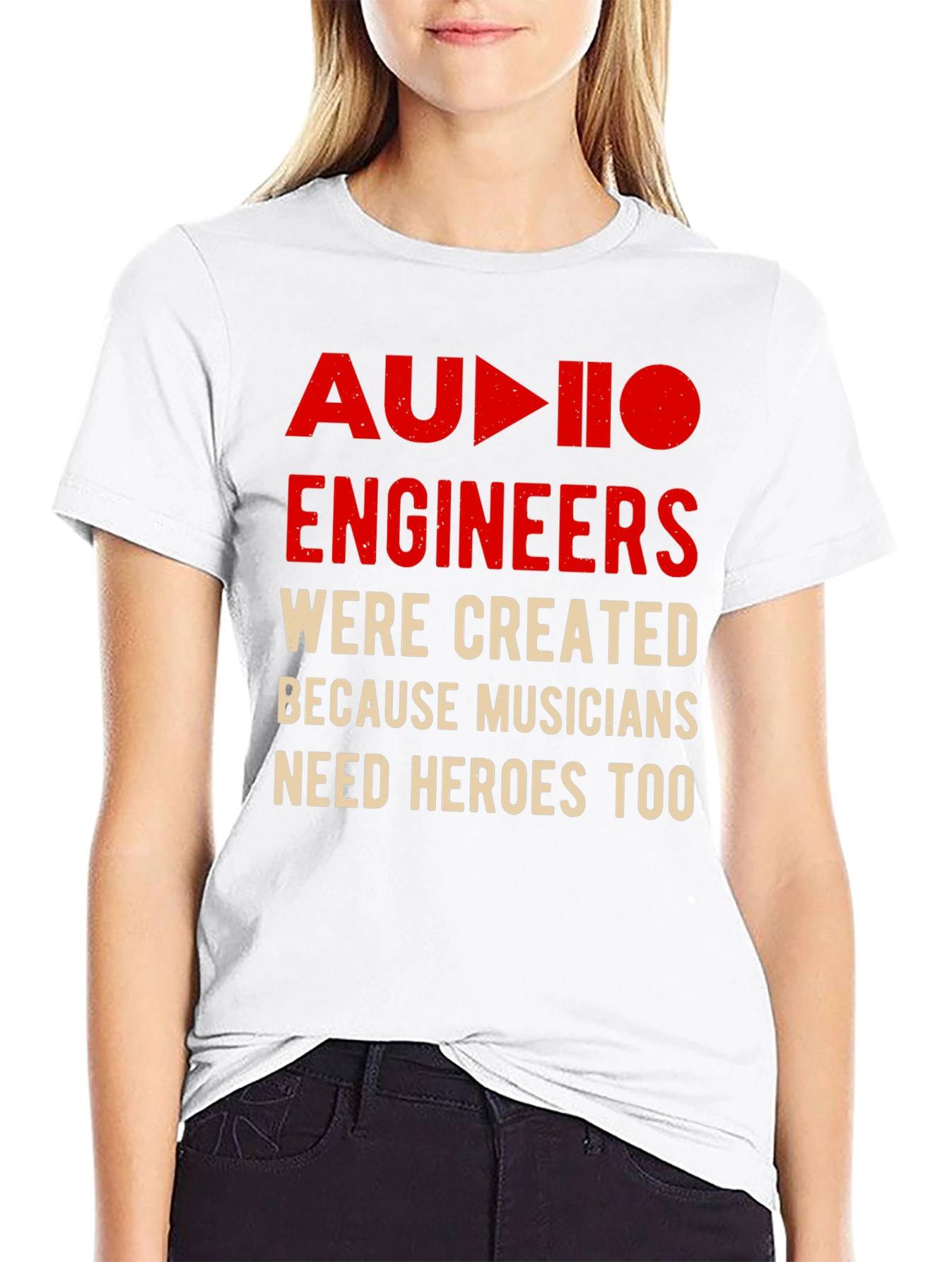 Audio Engineers Hero T-Shirt