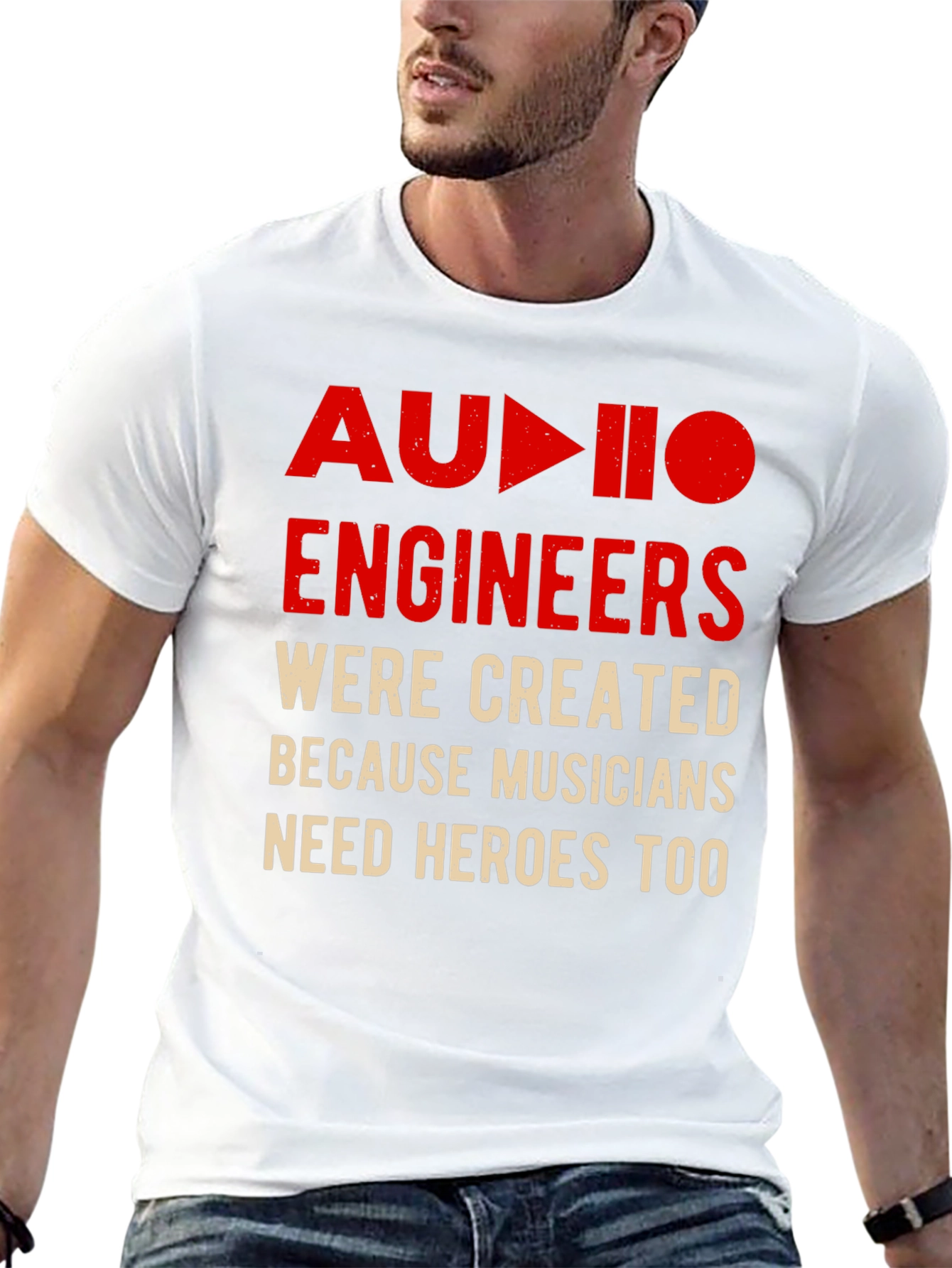 Audio Engineers Hero T-Shirt