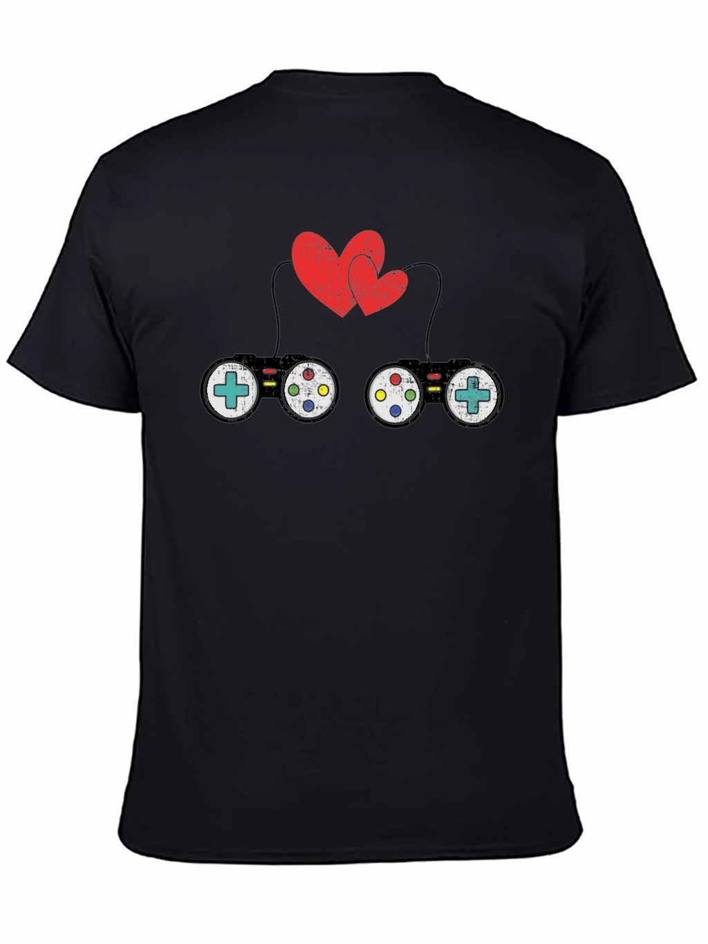 Gamer Love Black T-Shirt