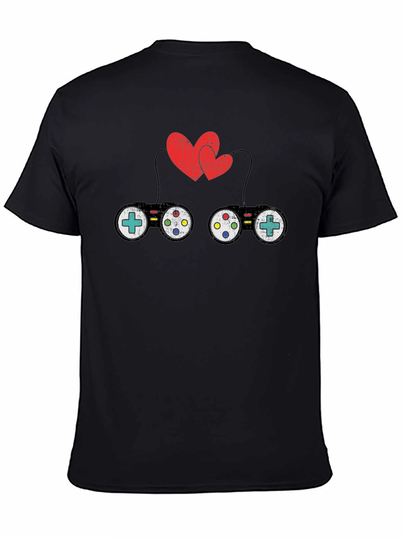 Gamer Love Black T-Shirt