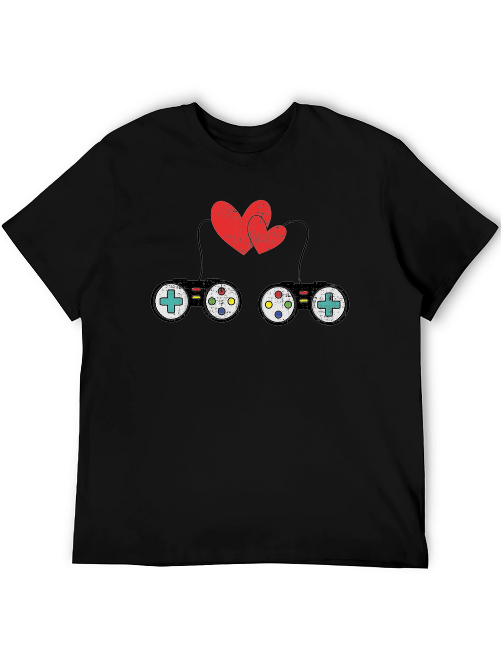 Gamer Love Black T-Shirt