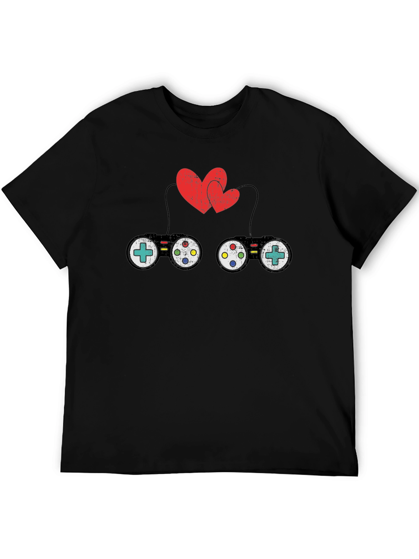 Gamer Love Black T-Shirt
