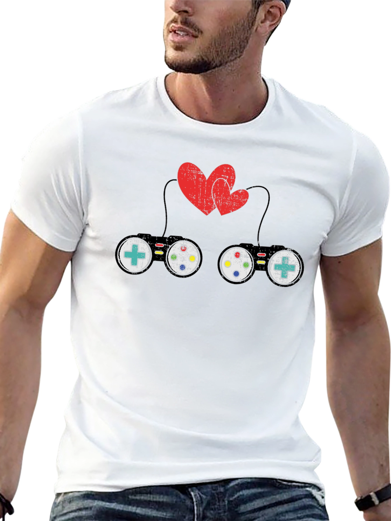 Gamer Love Black T-Shirt