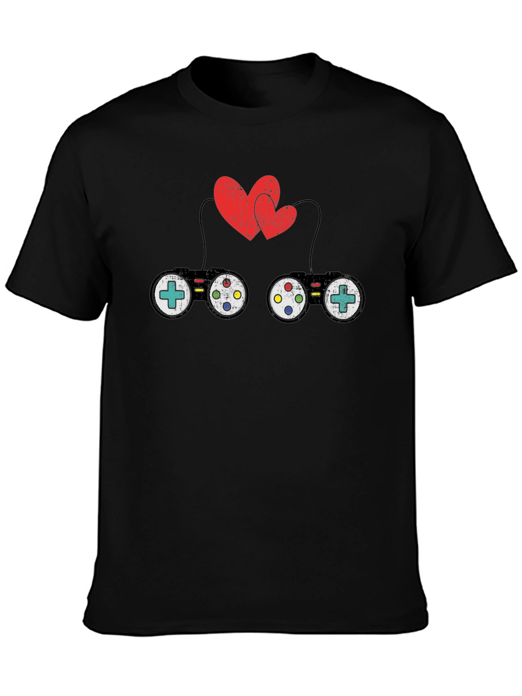 Gamer Love Black T-Shirt
