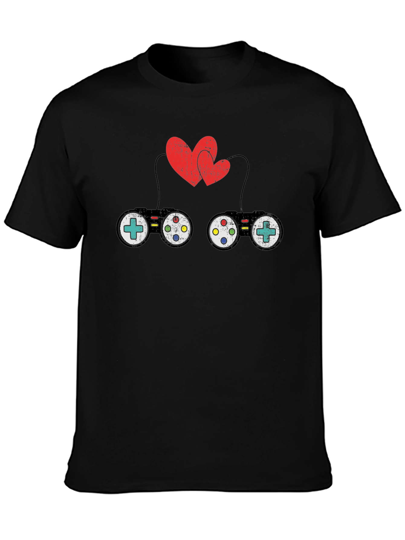 Gamer Love Black T-Shirt