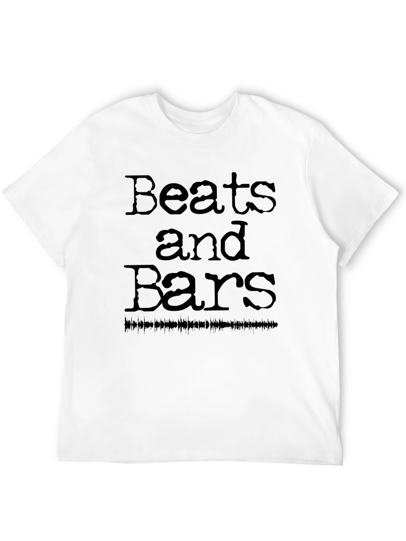 Beats and Bars Graphic Print T-Shirt