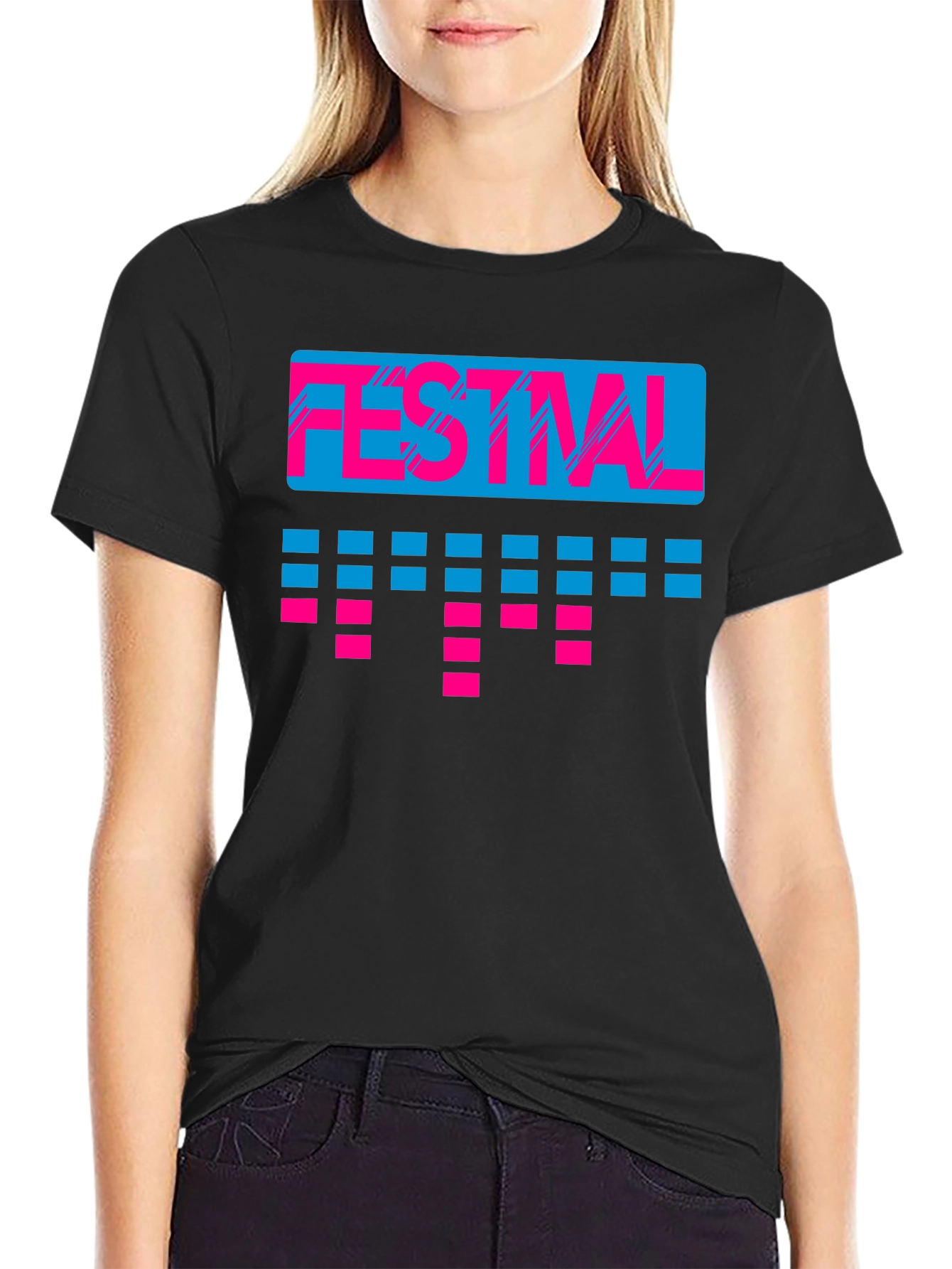 Retro Festival T-Shirt - 80s Style Tee