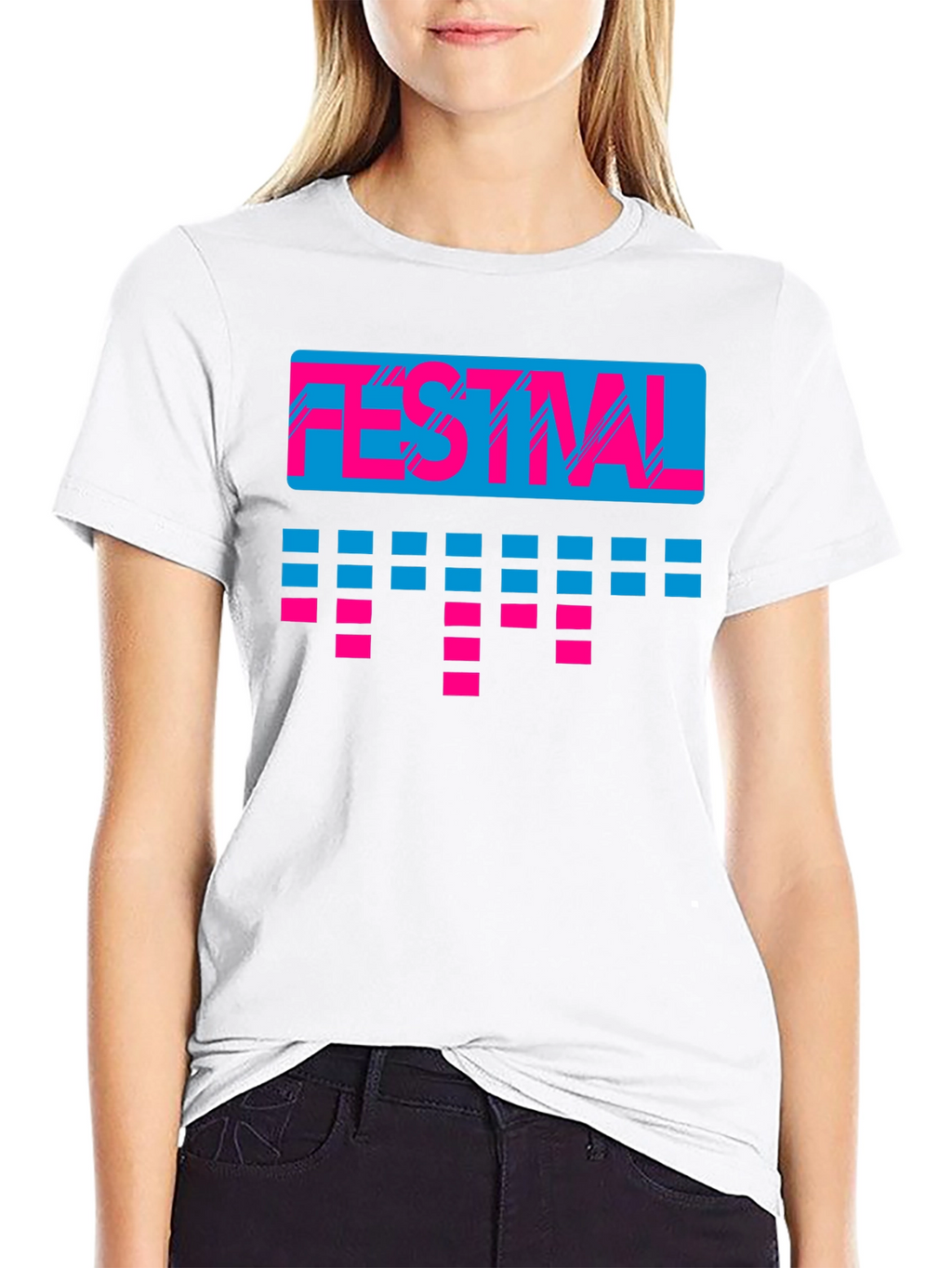 Retro Festival T-Shirt - 80s Style Tee
