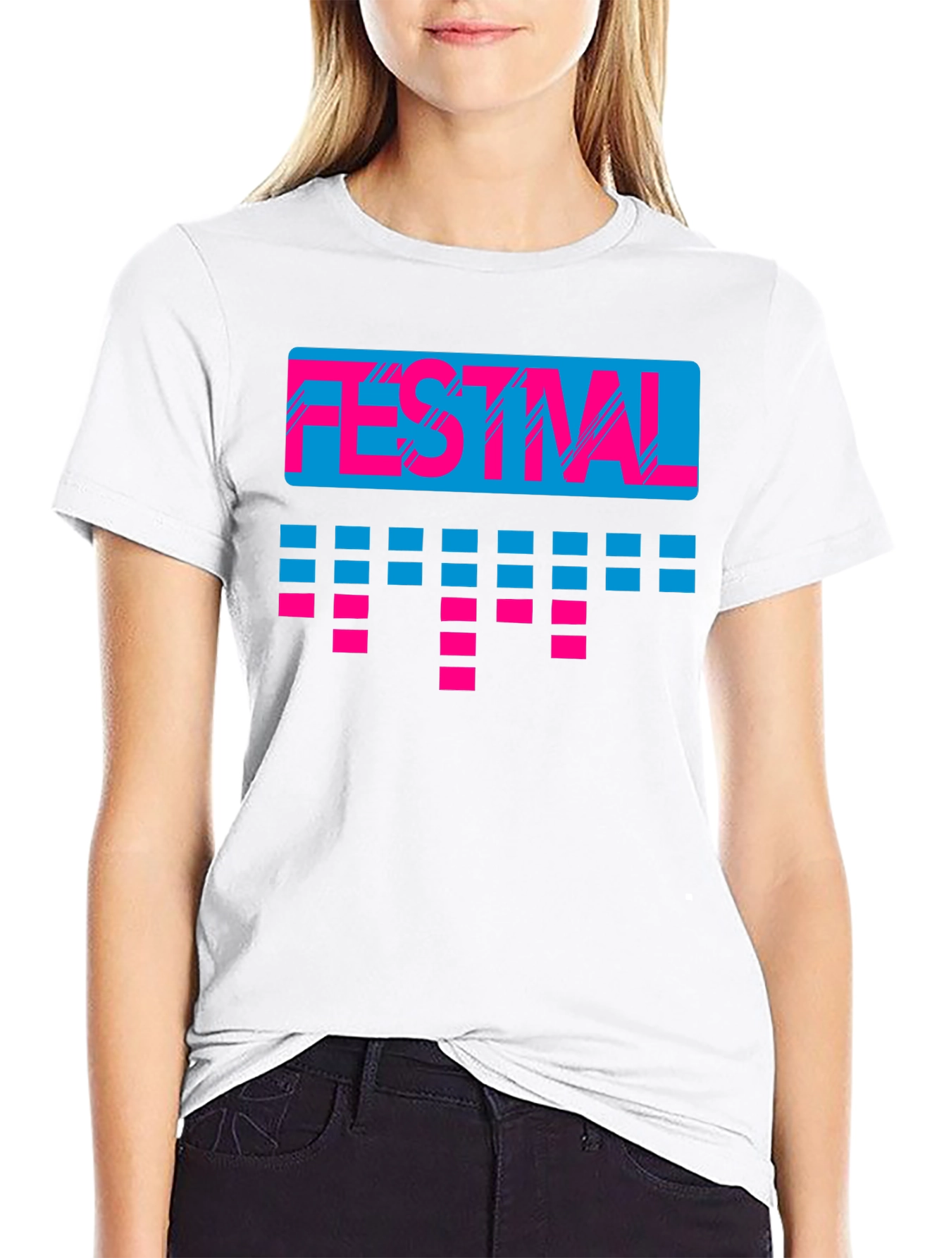 Retro Festival T-Shirt - 80s Style Tee