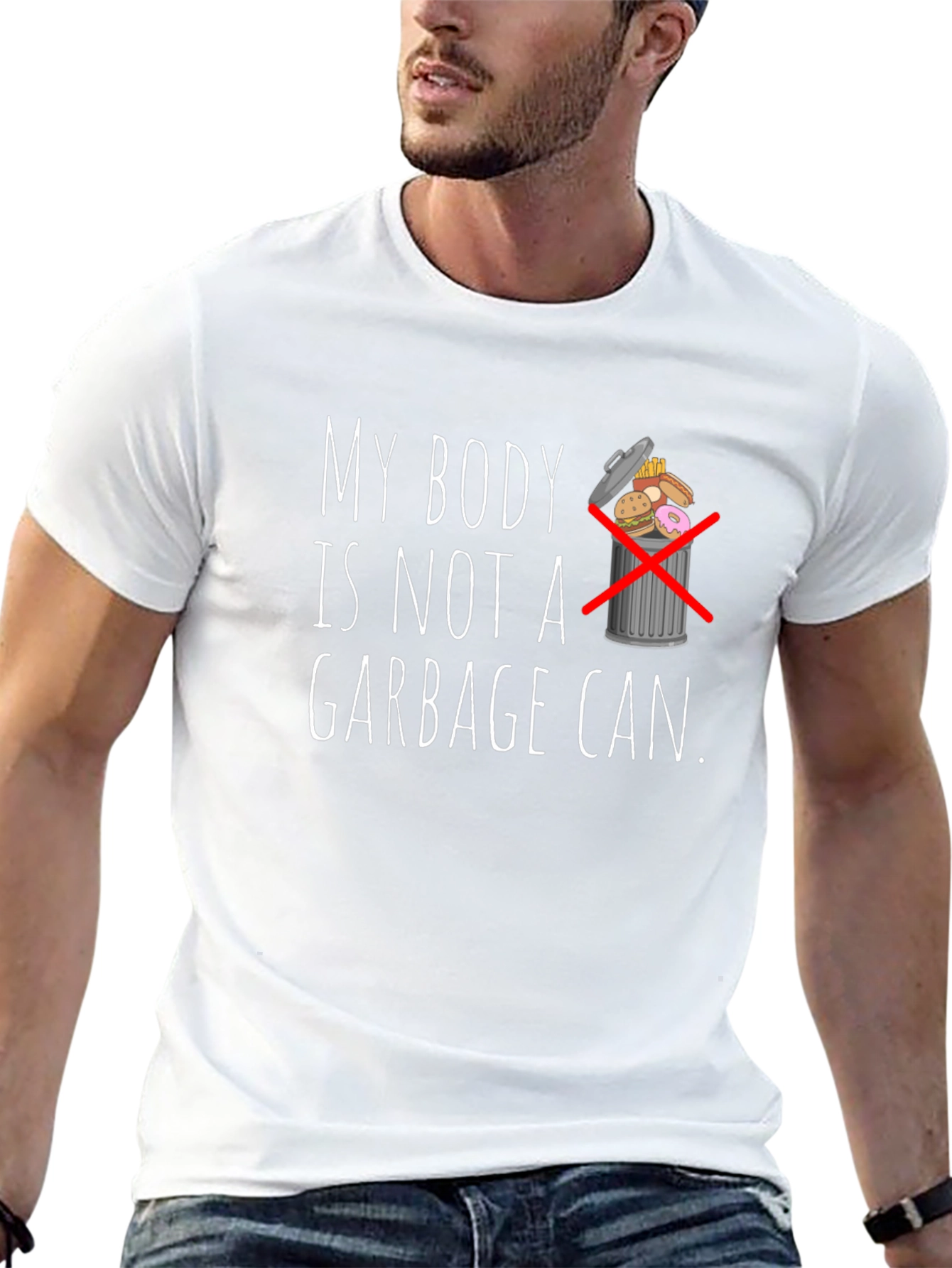 My Body Is Not A Garbage Can Graphic Tee